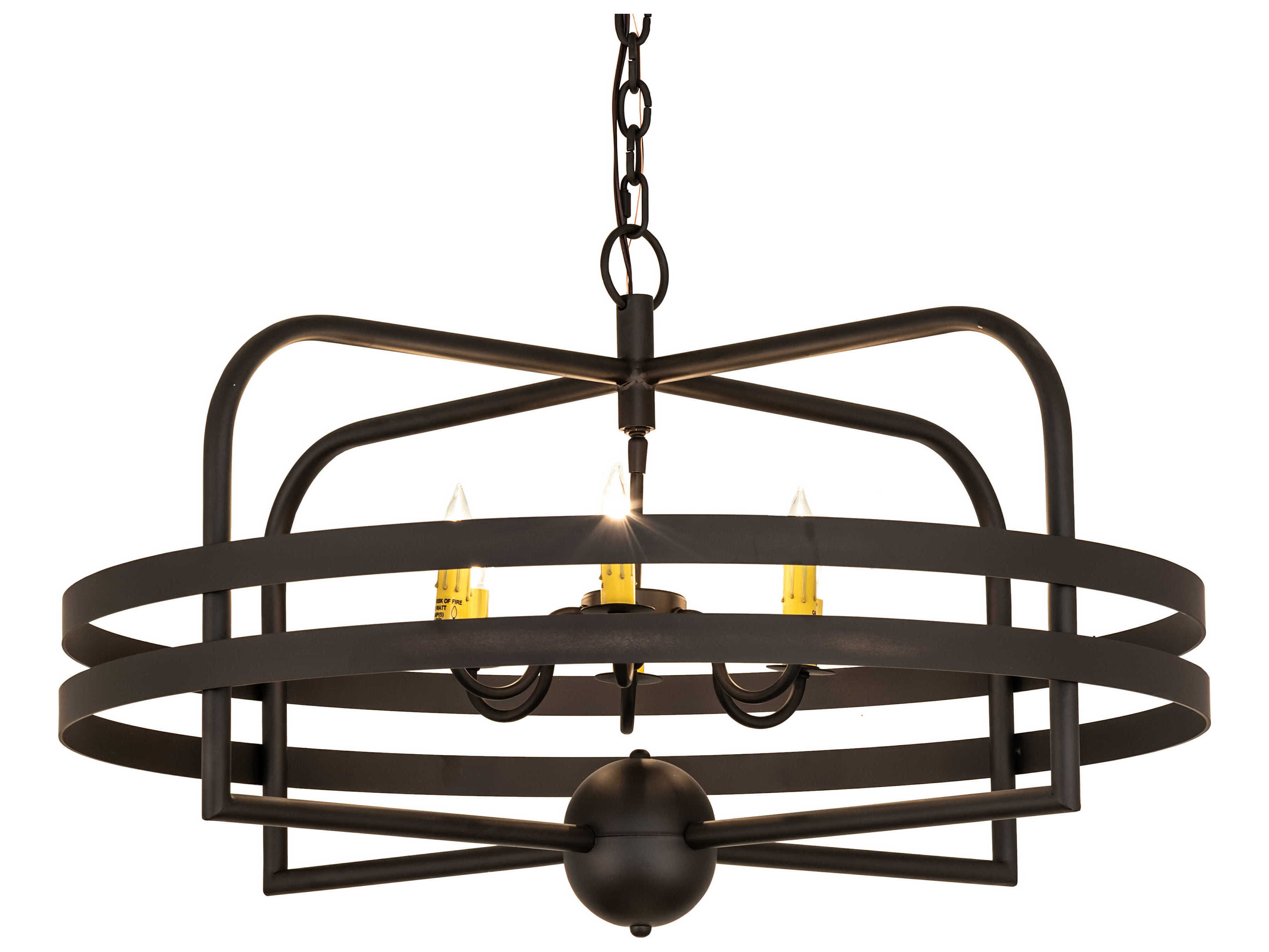 Meyda Aldari 6-Light Steel Chandelier