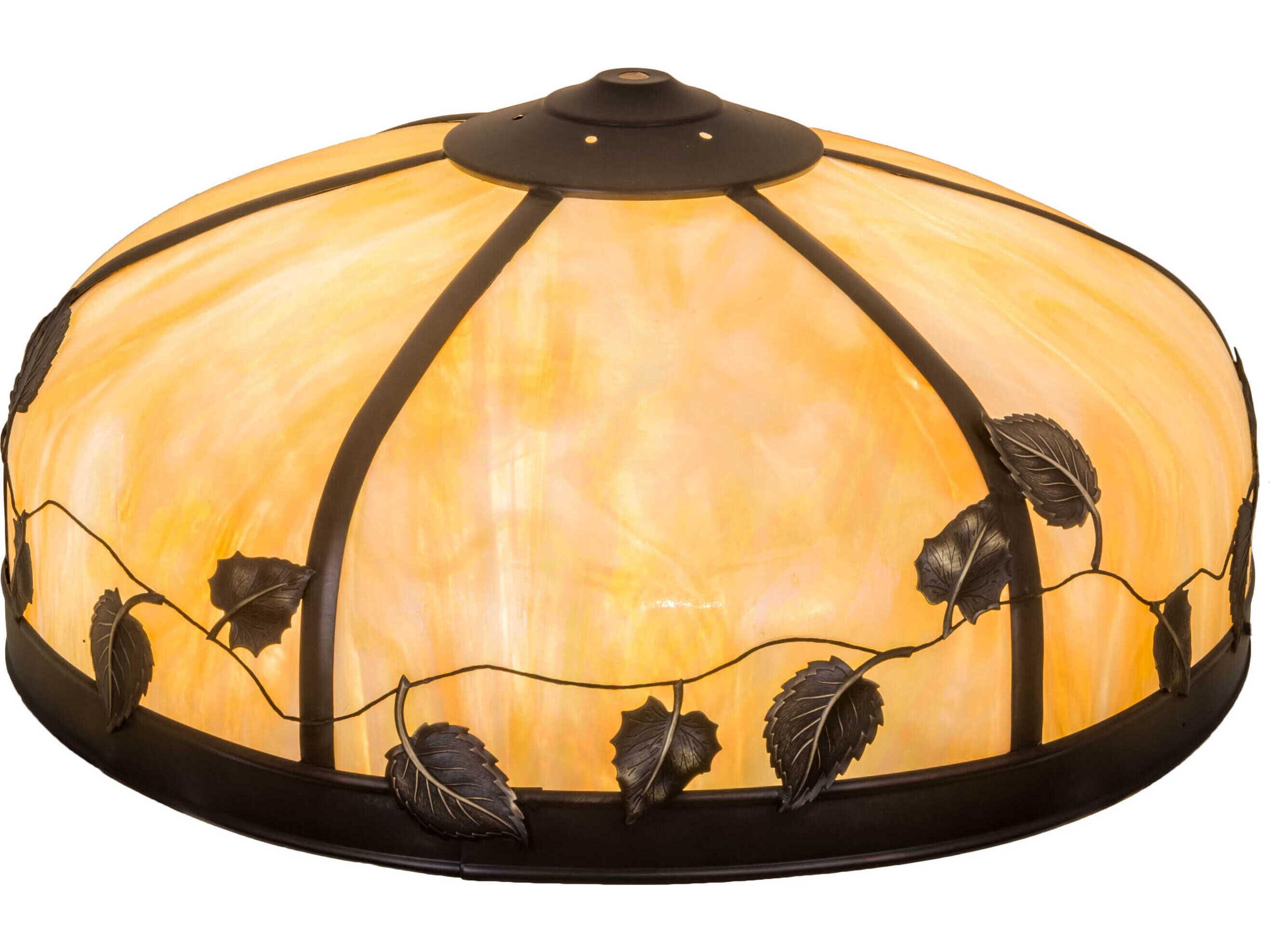 Meyda 18" Poplar Leaf Shade