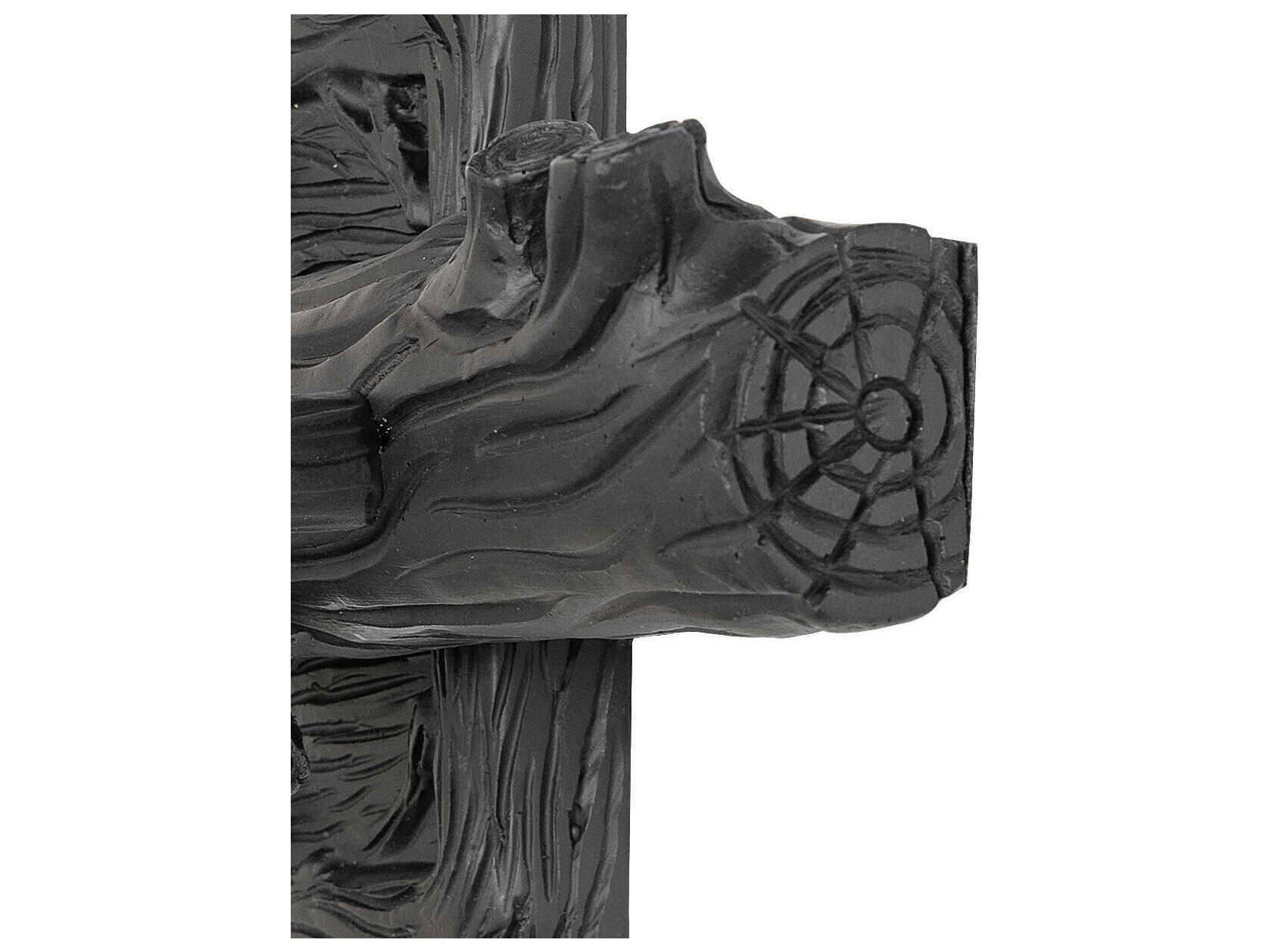 Meyda Branches 2-Light Solar Black Wall Sconce