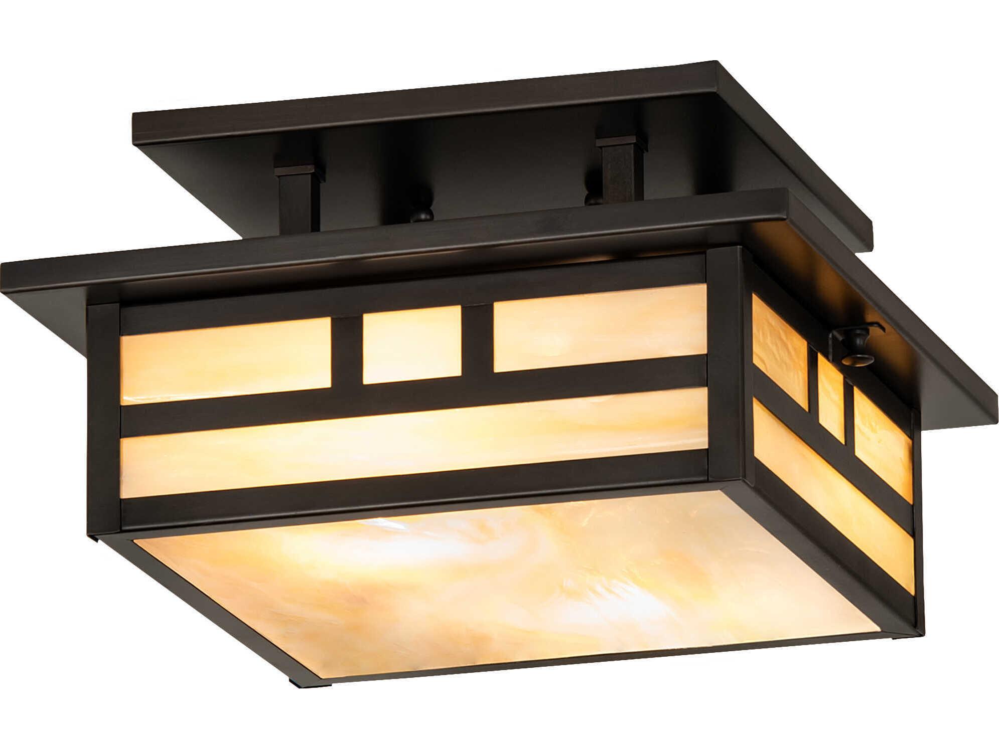 Meyda Hyde Park 2 - Light Outdoor Ceiling Light