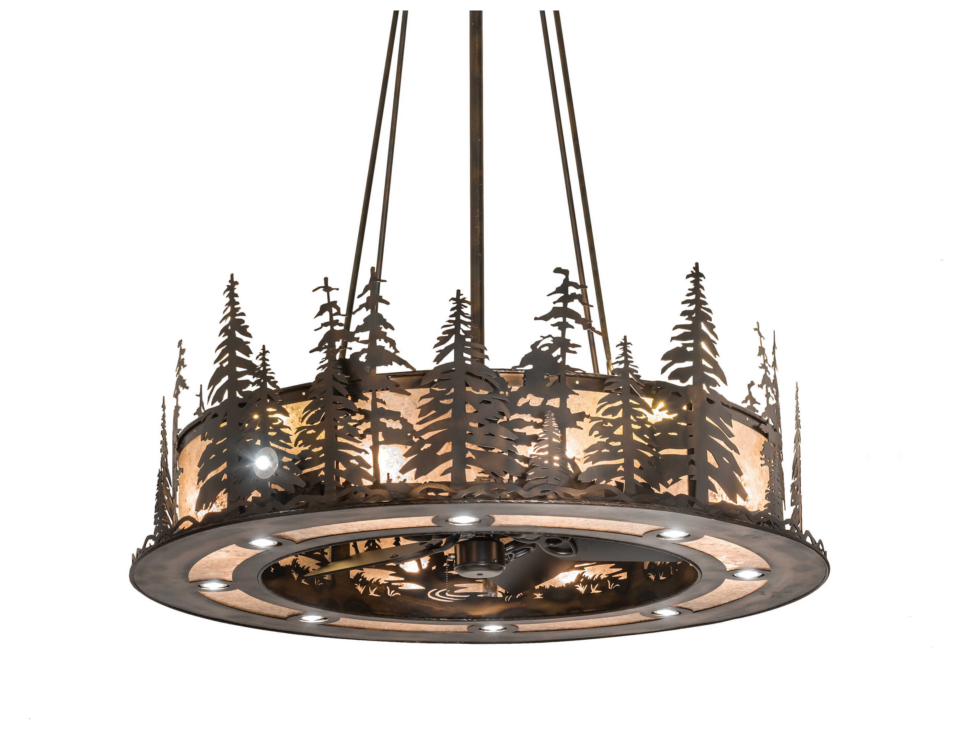 Meyda Tall Pines 48" Ceiling Fan