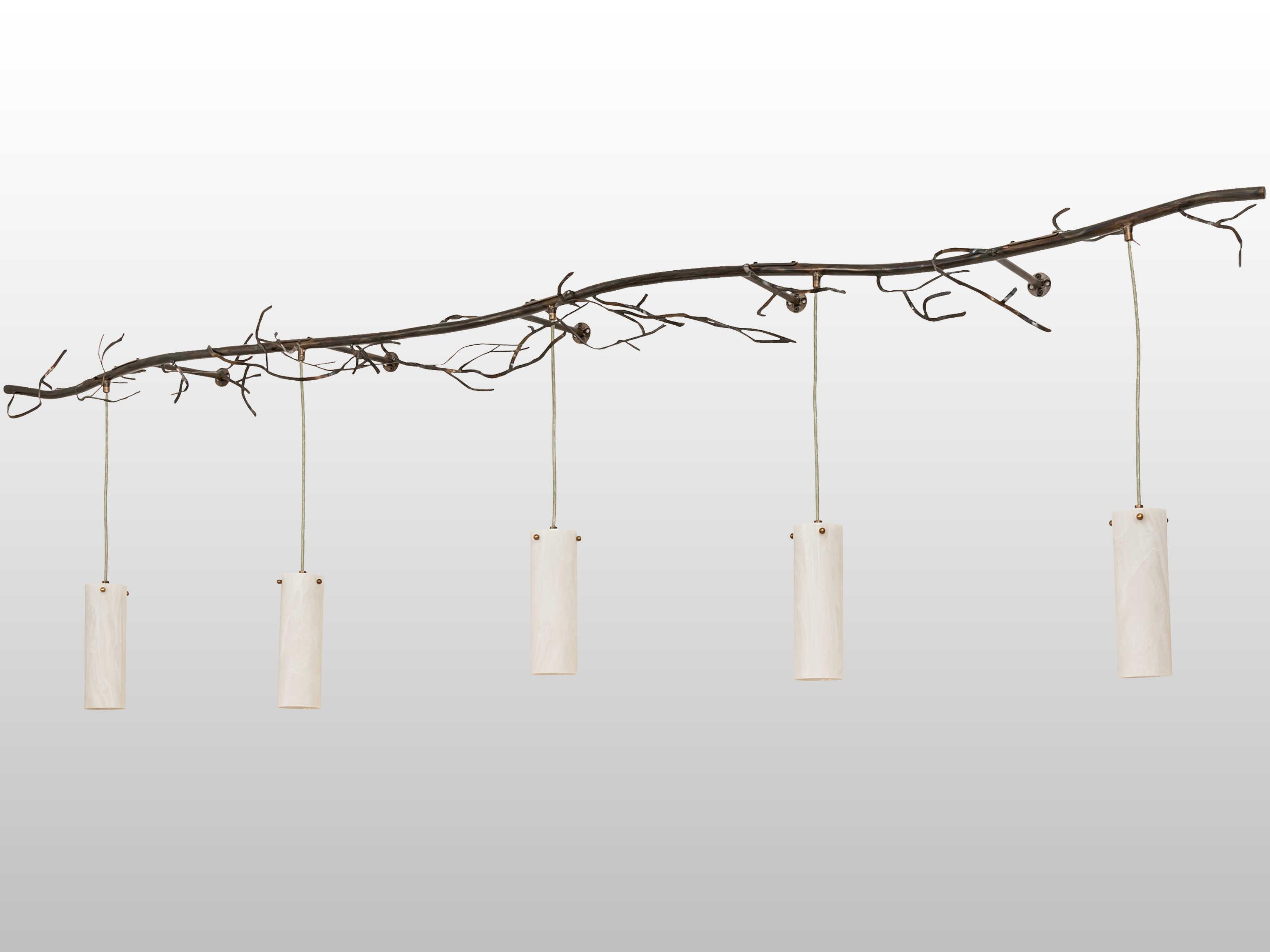 Meyda Winter Solstice Antique Copper Black Wall Sconce