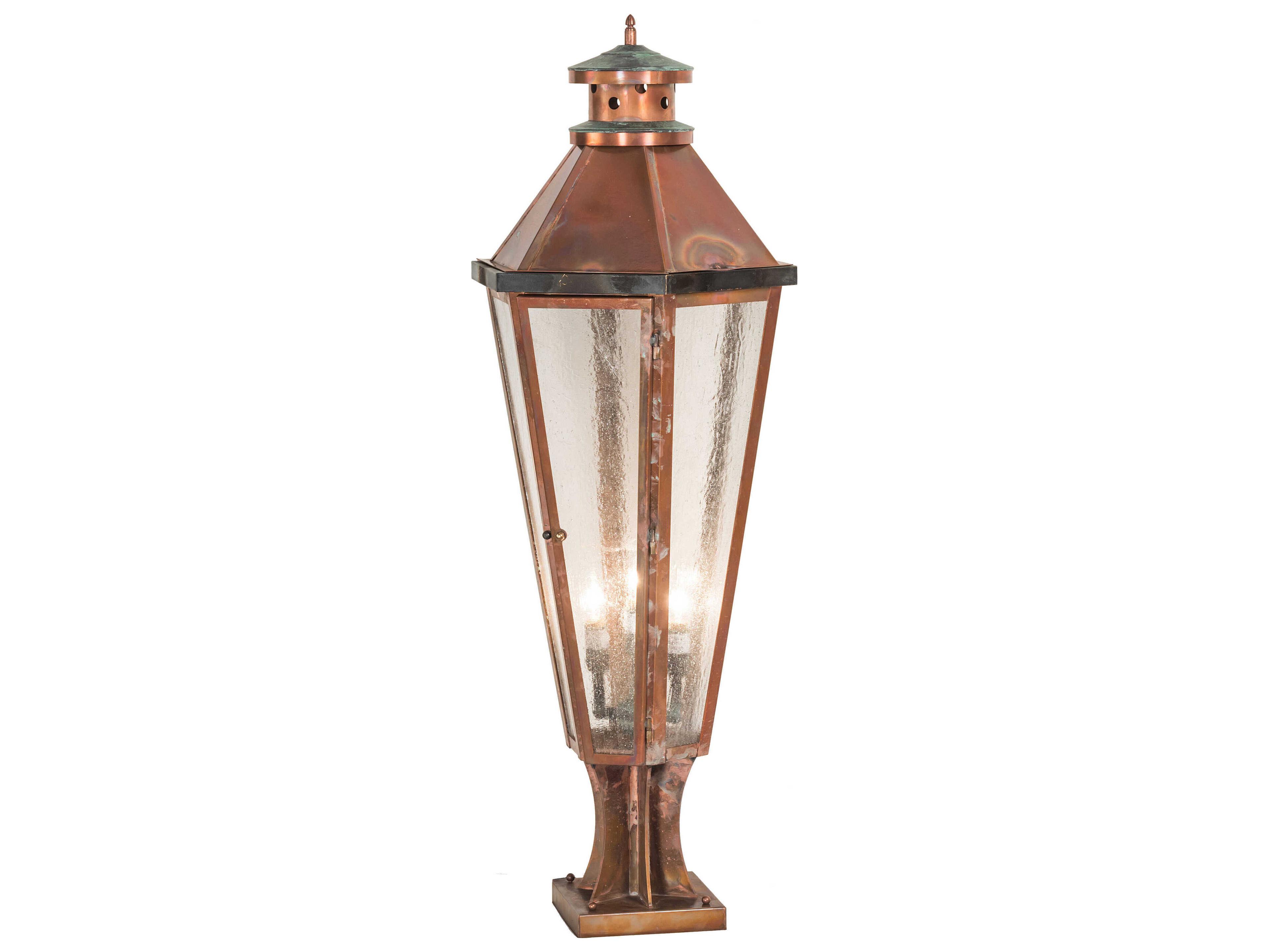 Meyda Millesime 3 - Light Outdoor Post Light
