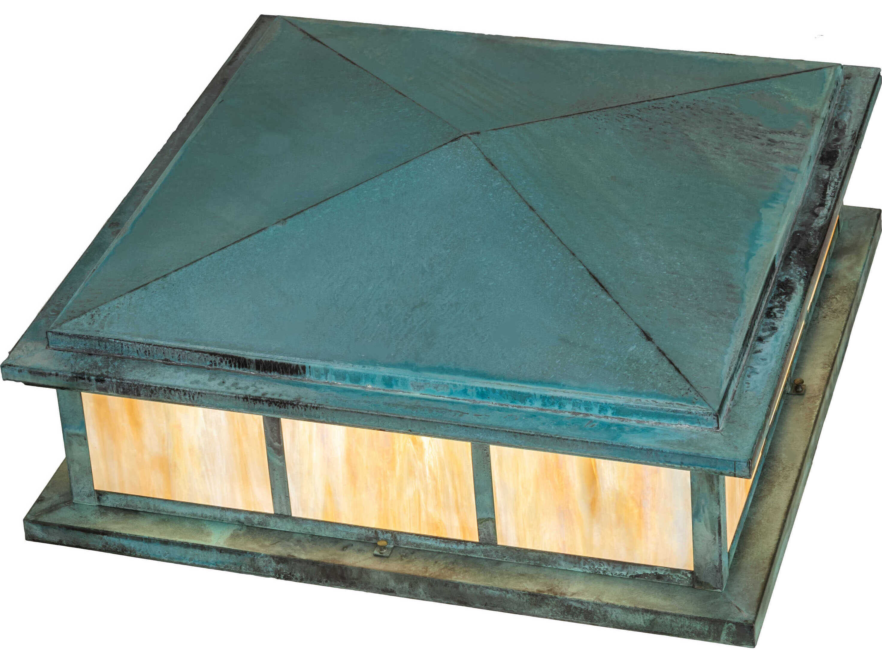 Meyda Seneca Double Bar Mission 4 - Light Outdoor Post Light