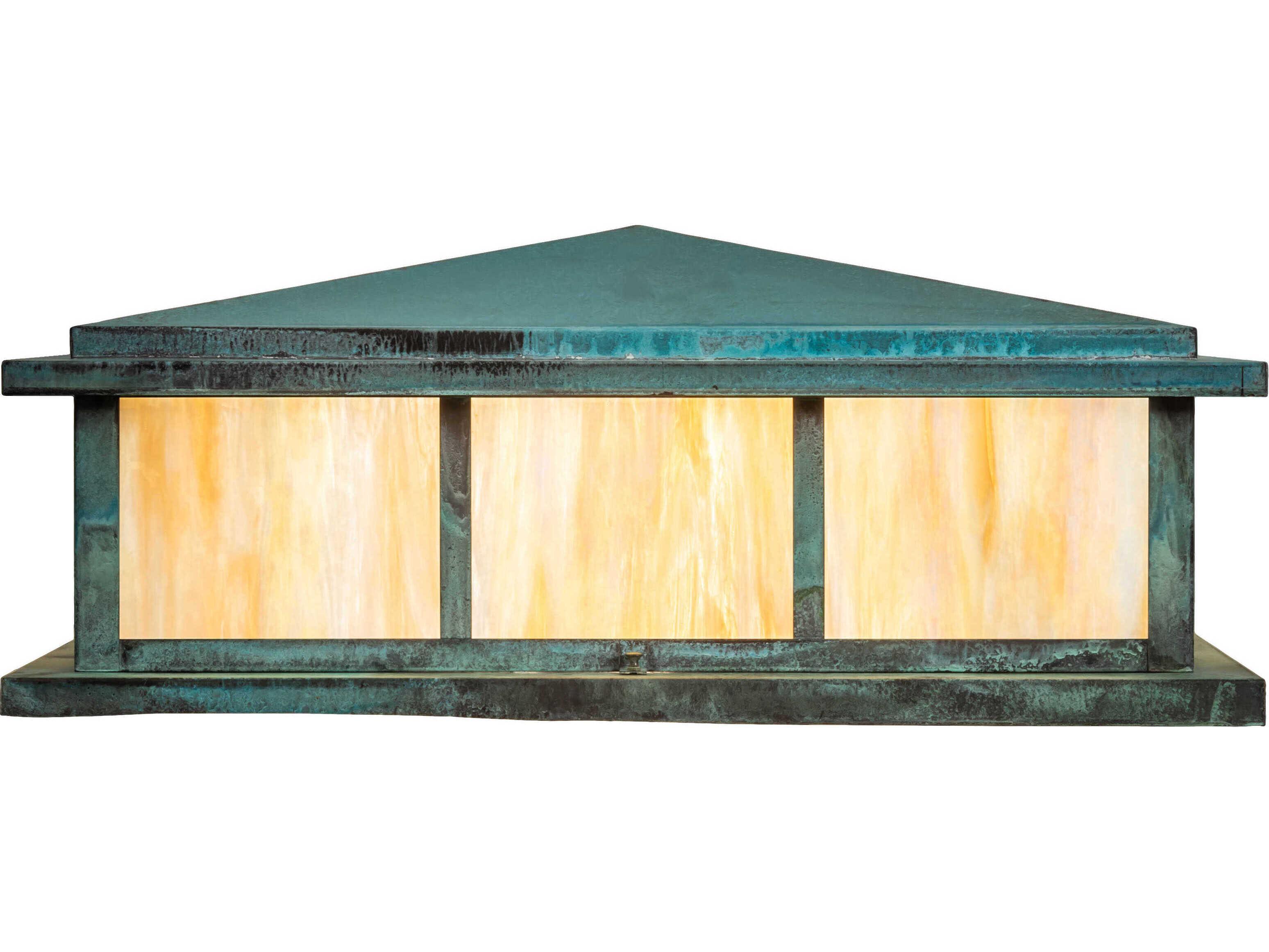 Meyda Seneca Double Bar Mission 4 - Light Outdoor Post Light