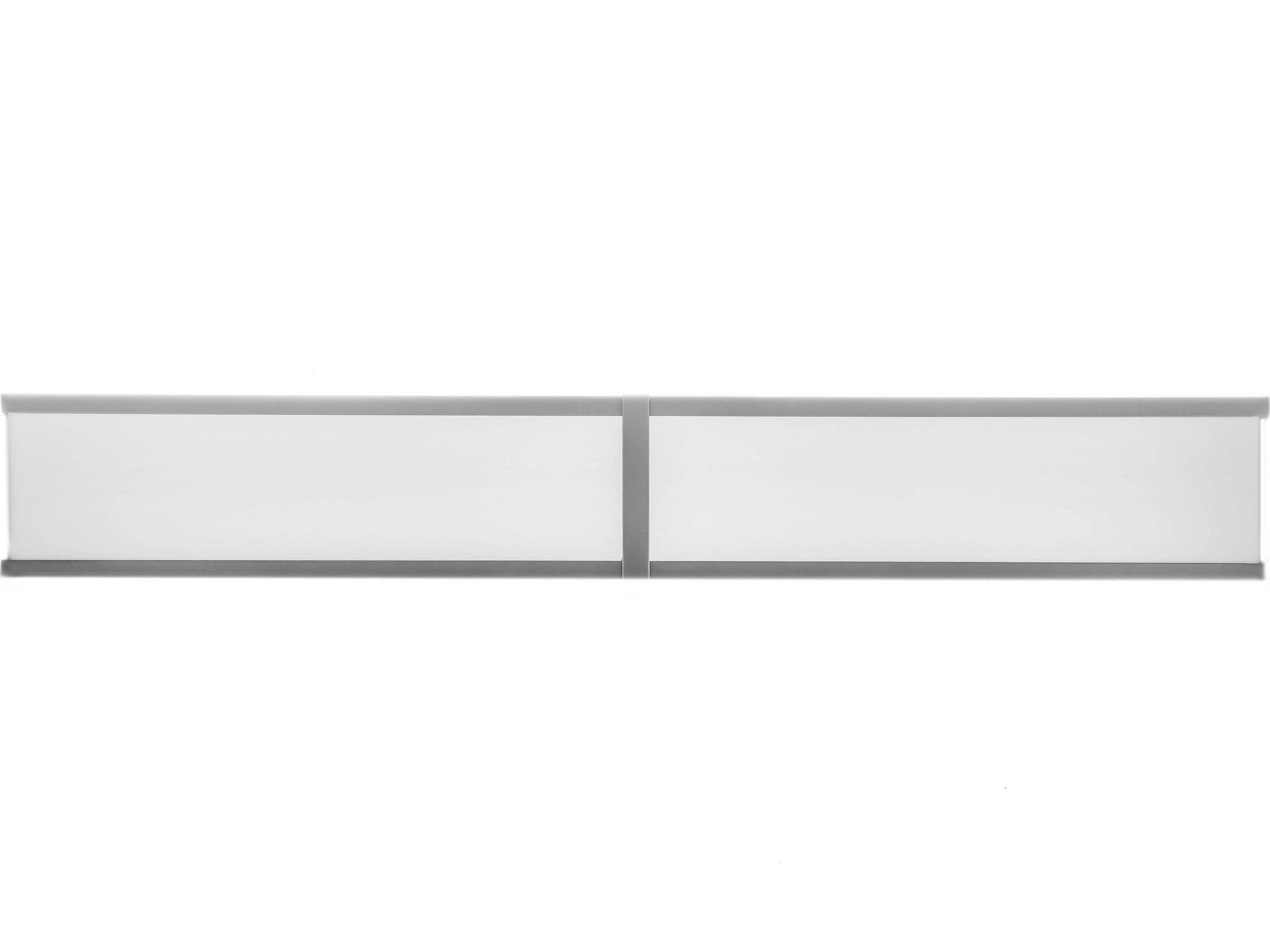 Meyda Quadrato 4-Light Nickel White Geometric Flush Mount