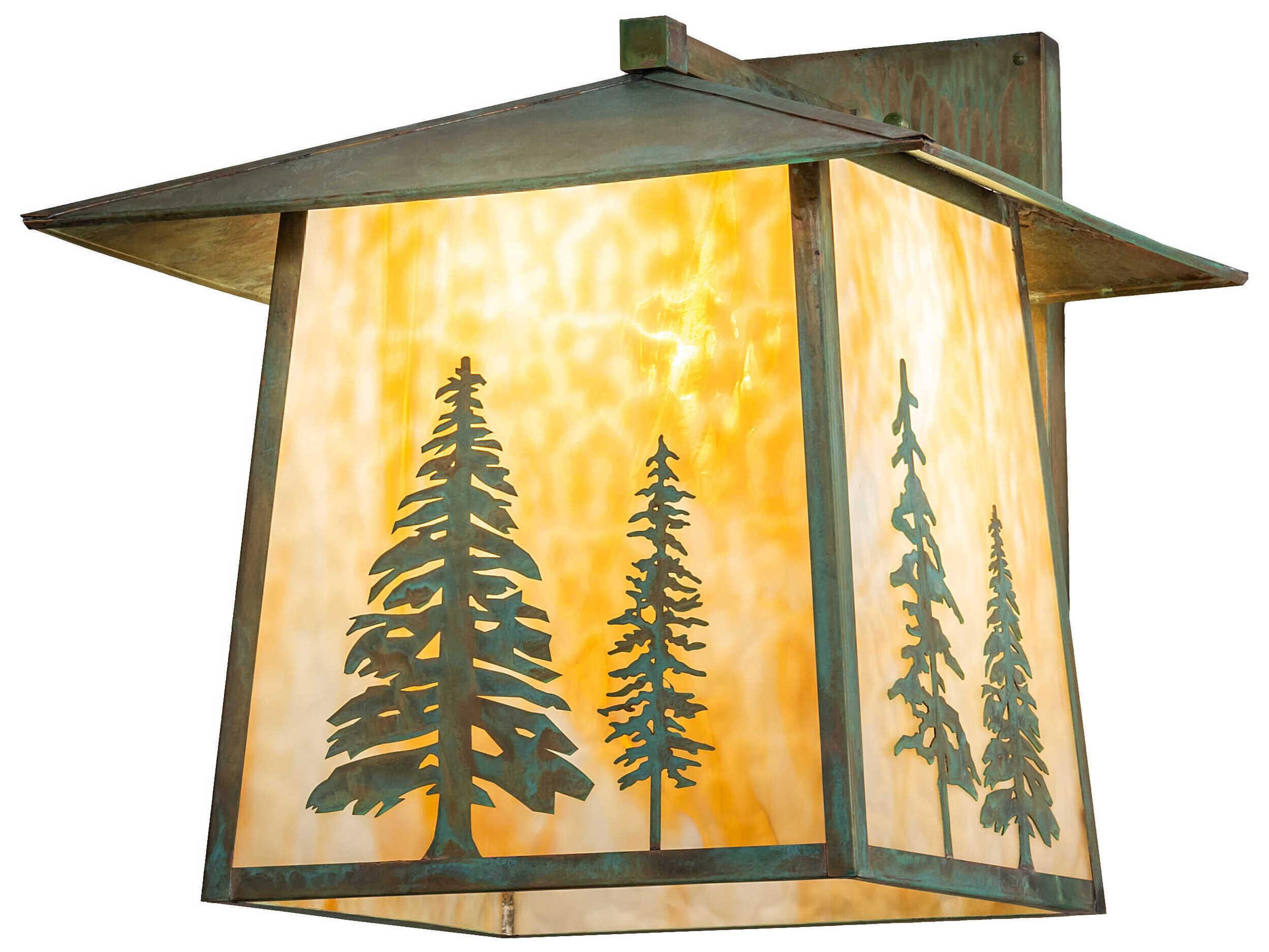 Meyda Stillwater Pines 1 - Light Outdoor Wall Light
