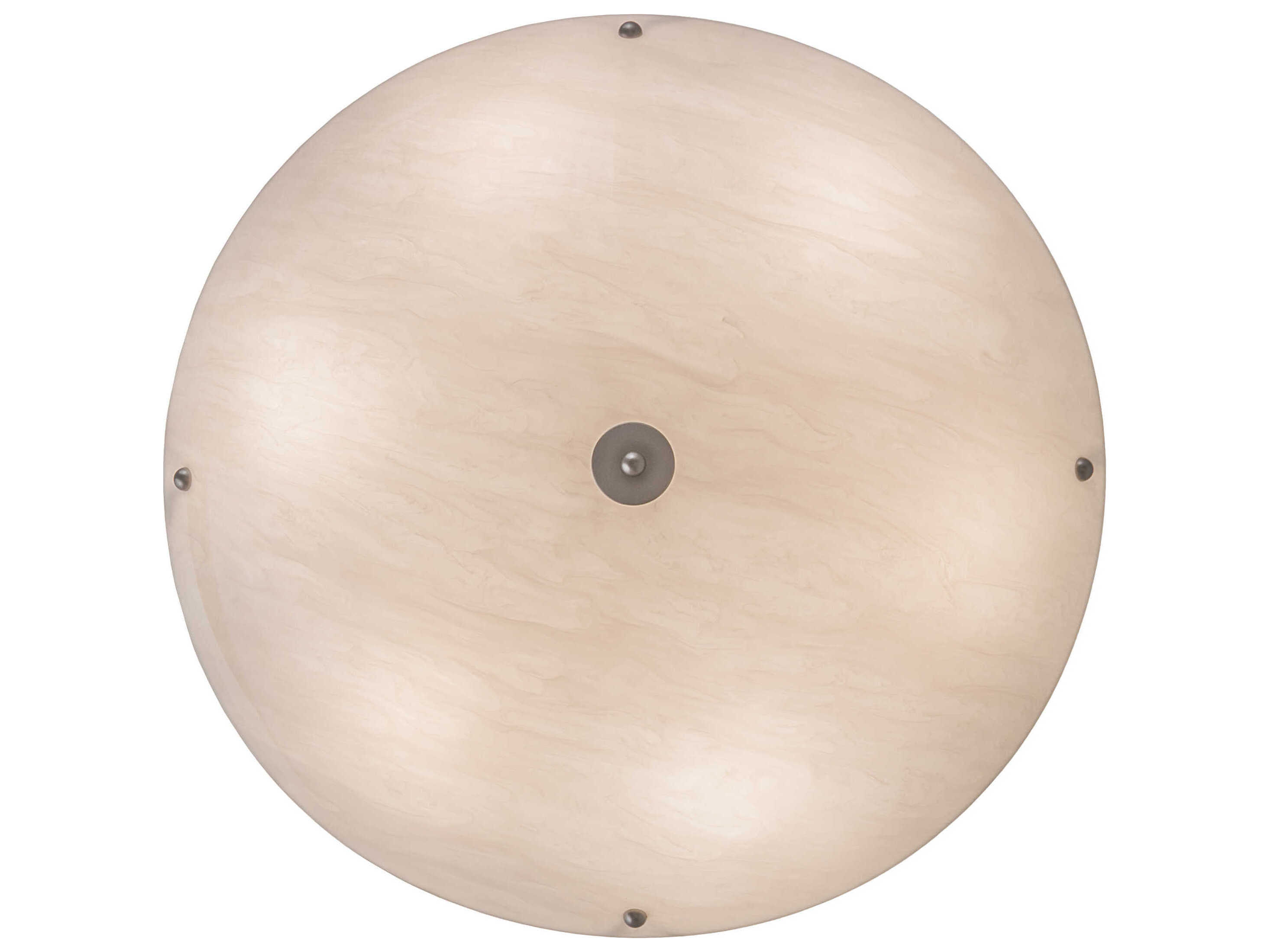 Meyda Cypola 6-Light Nickel Bowl Semi Flush Mount