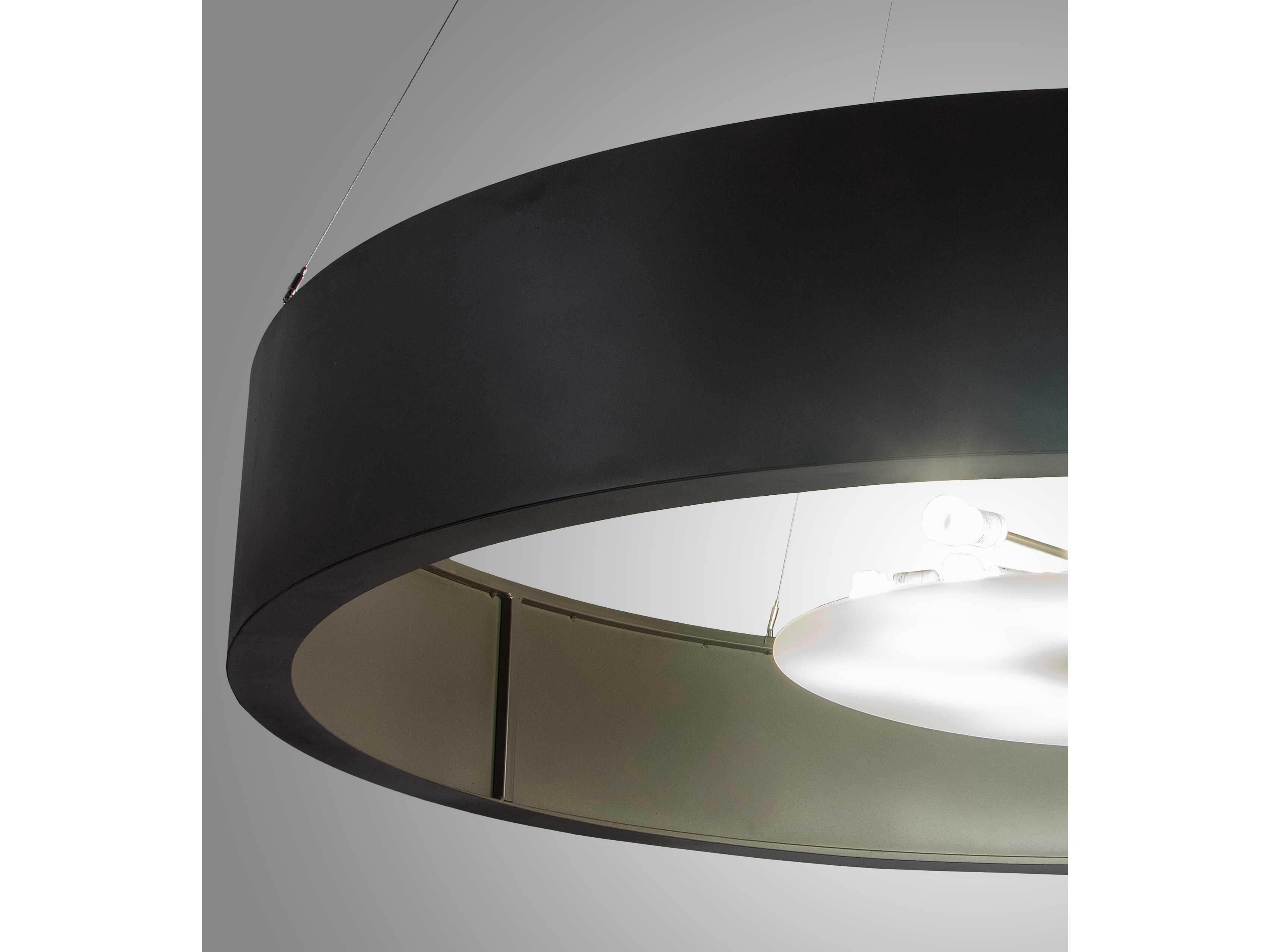 Meyda Cilindro 12-Light Timeless Bronze Round Pendant