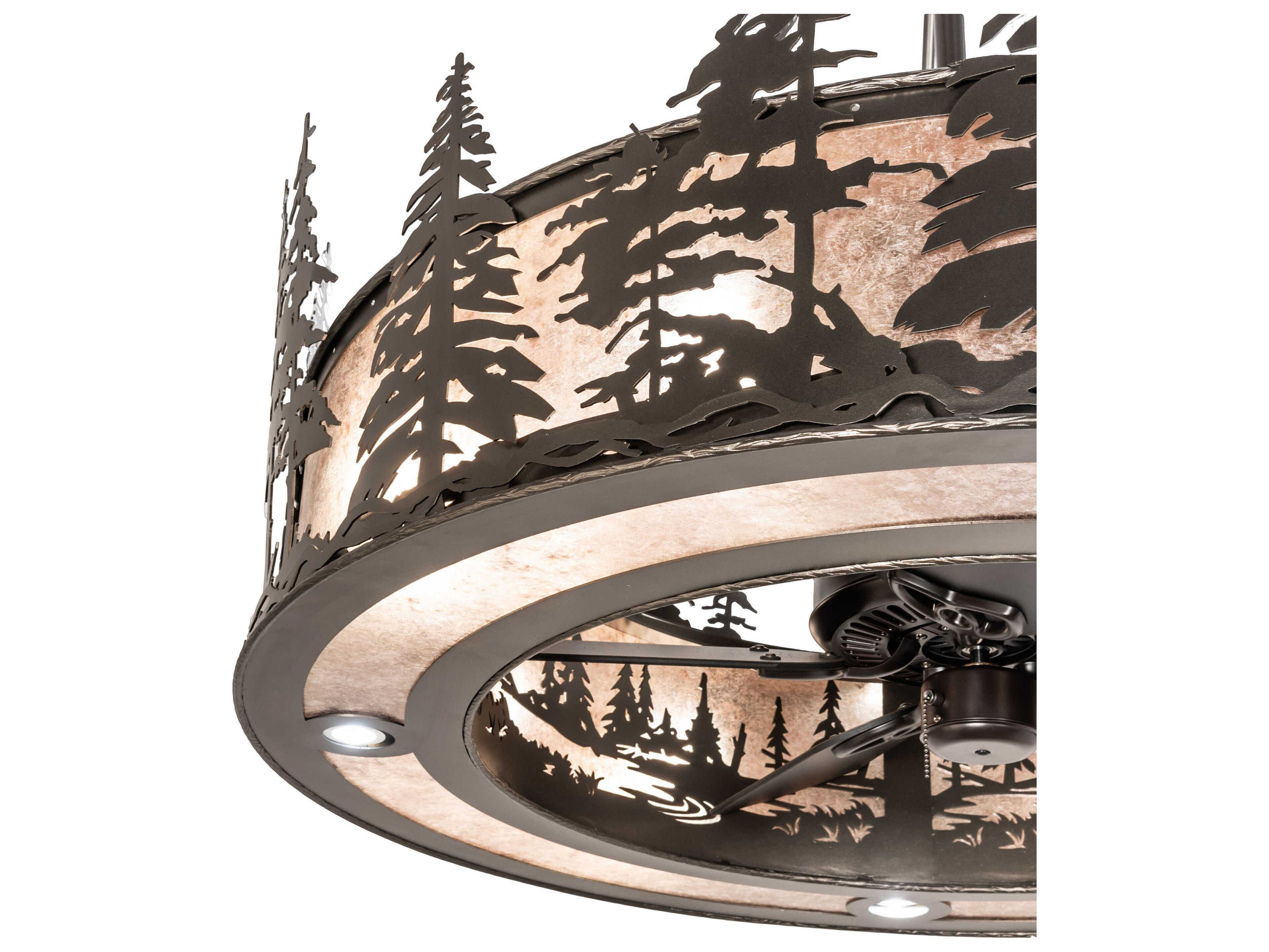 Meyda Tall Pines 45" Ceiling Fan