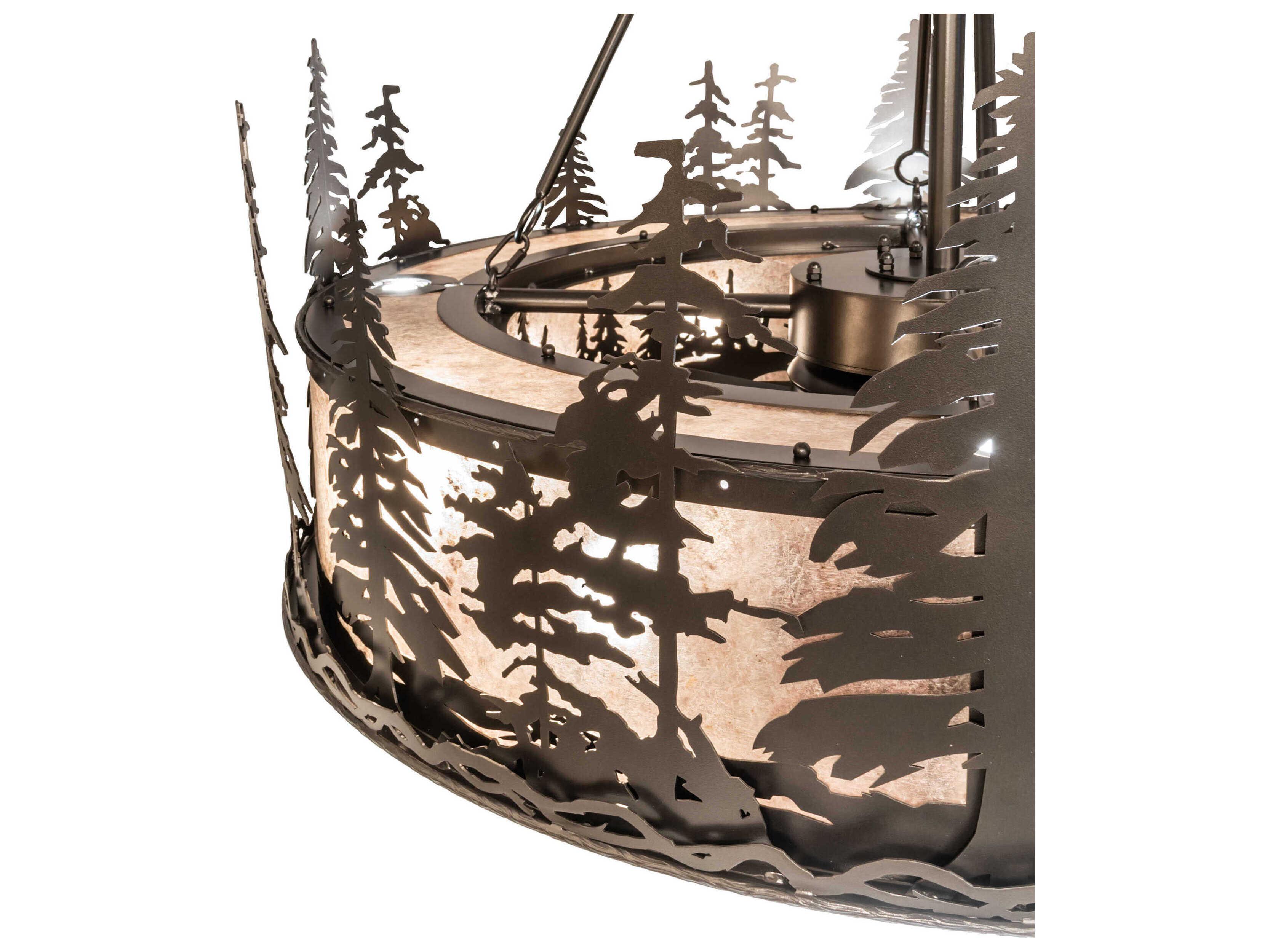 Meyda Tall Pines 45" Ceiling Fan