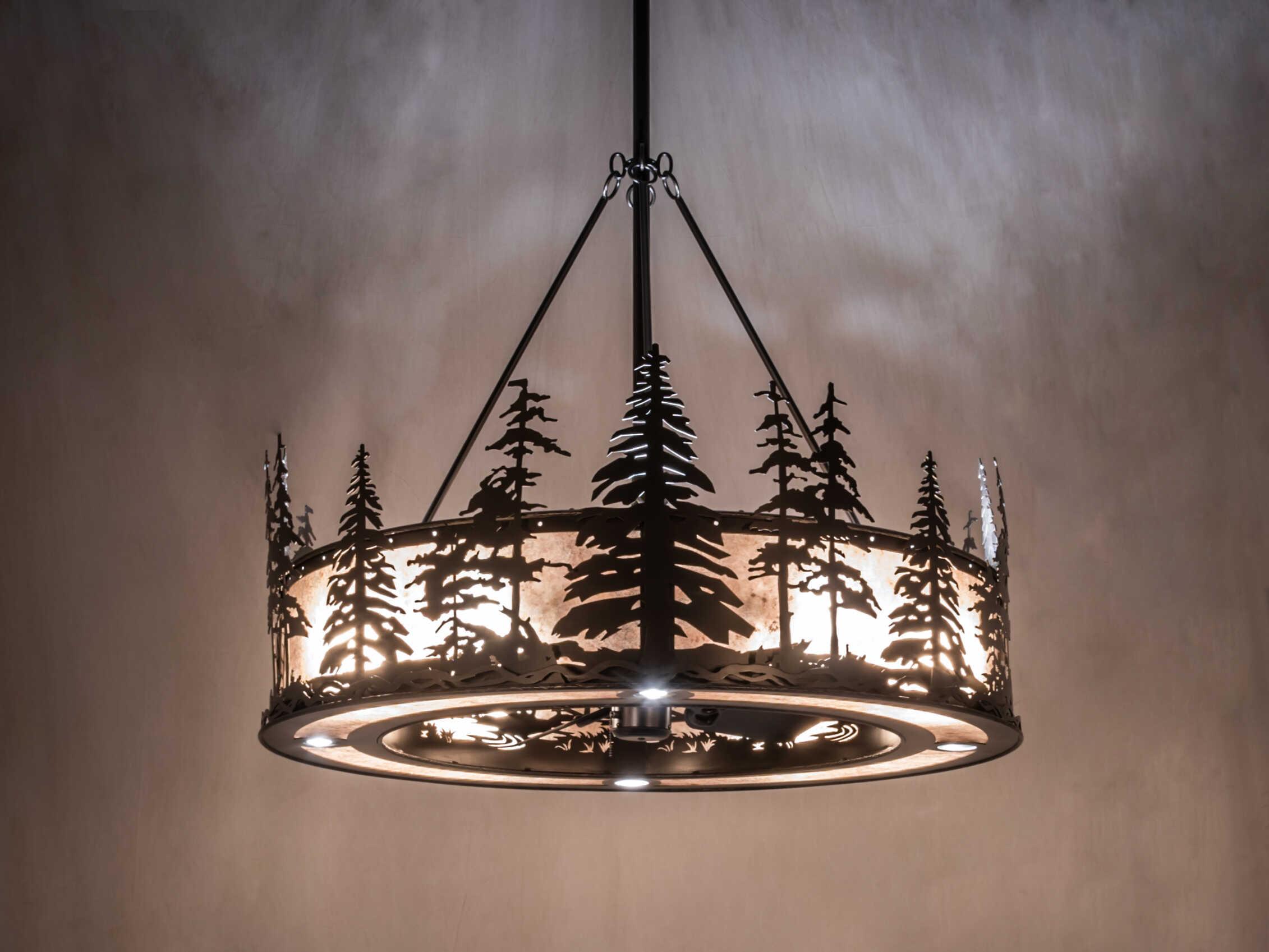 Meyda Tall Pines 45" Ceiling Fan