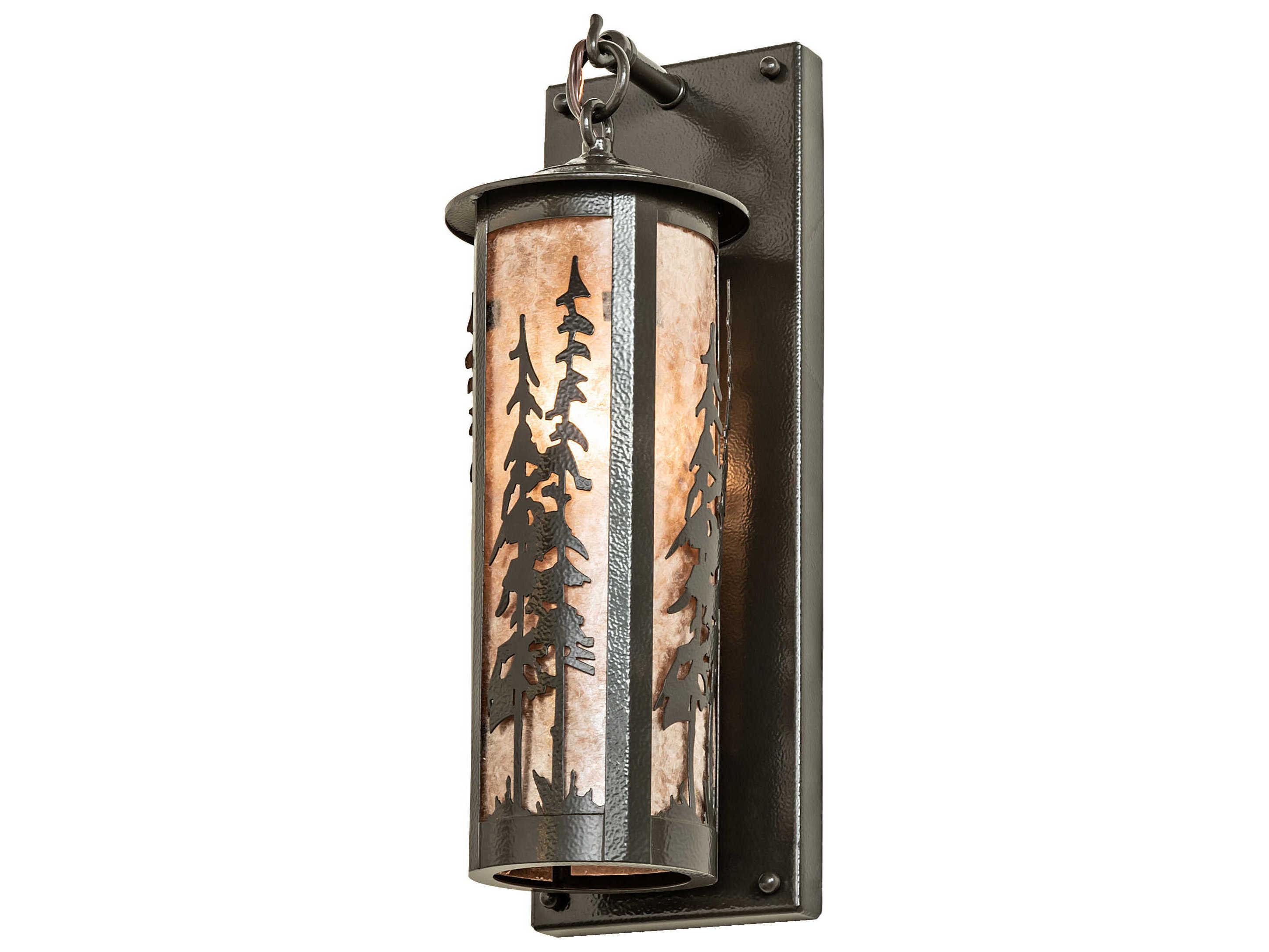 Meyda Fulton Pines 1 - Light Outdoor Wall Light
