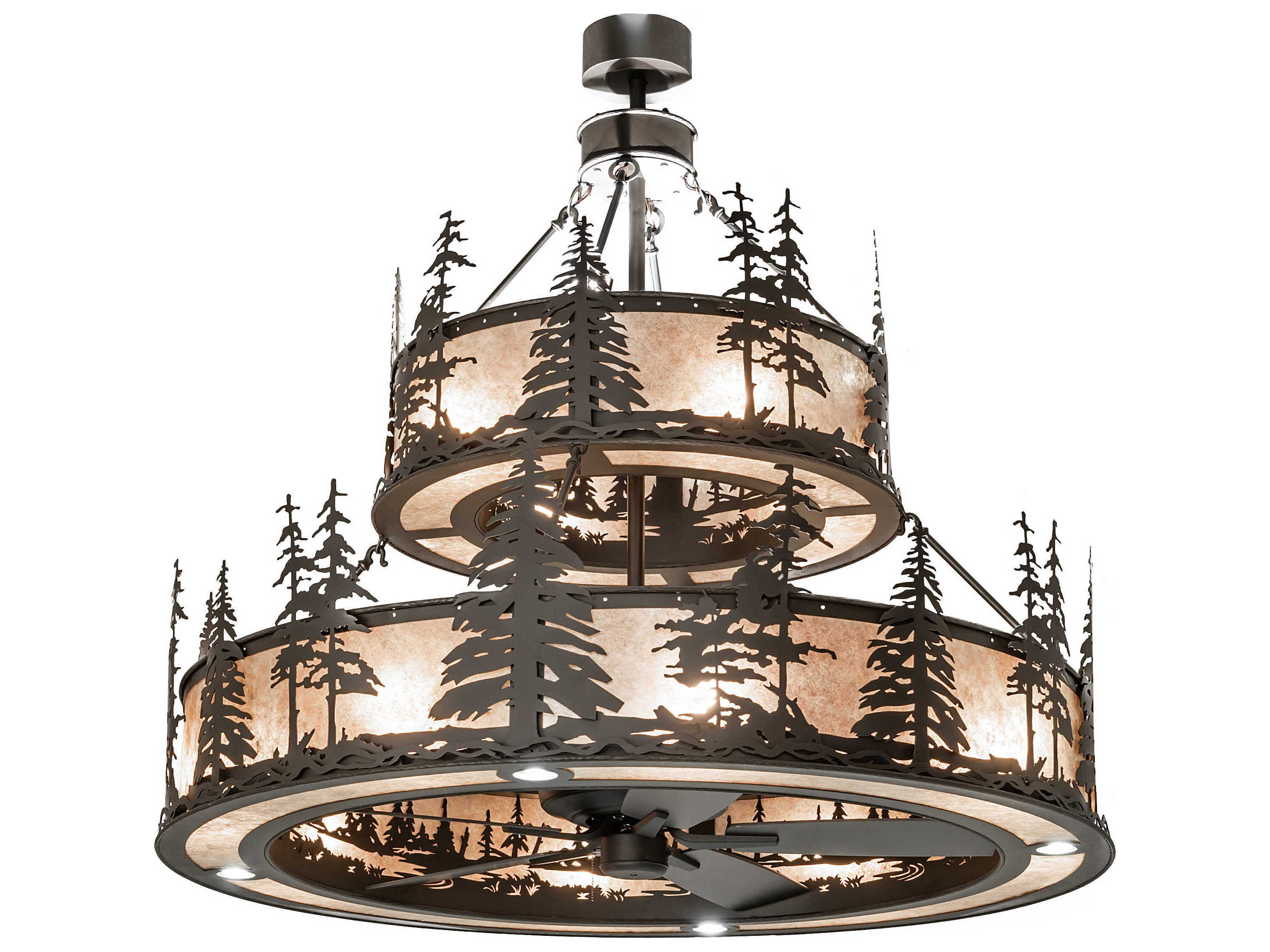 Meyda Tall Pines 56" Ceiling Fan