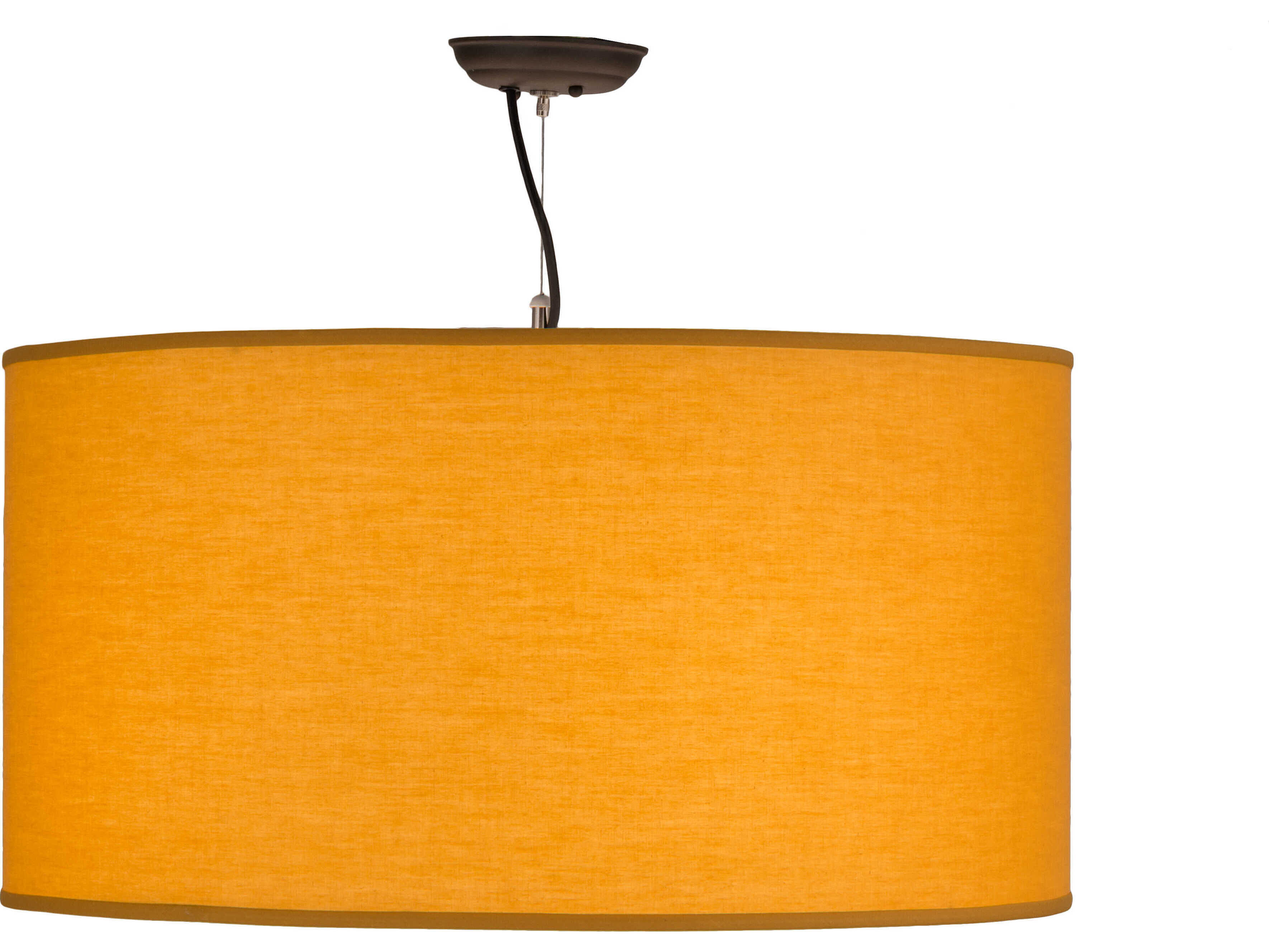 Meyda Cilindro 4-Light Oil Rubbed Bronze Drum Pendant