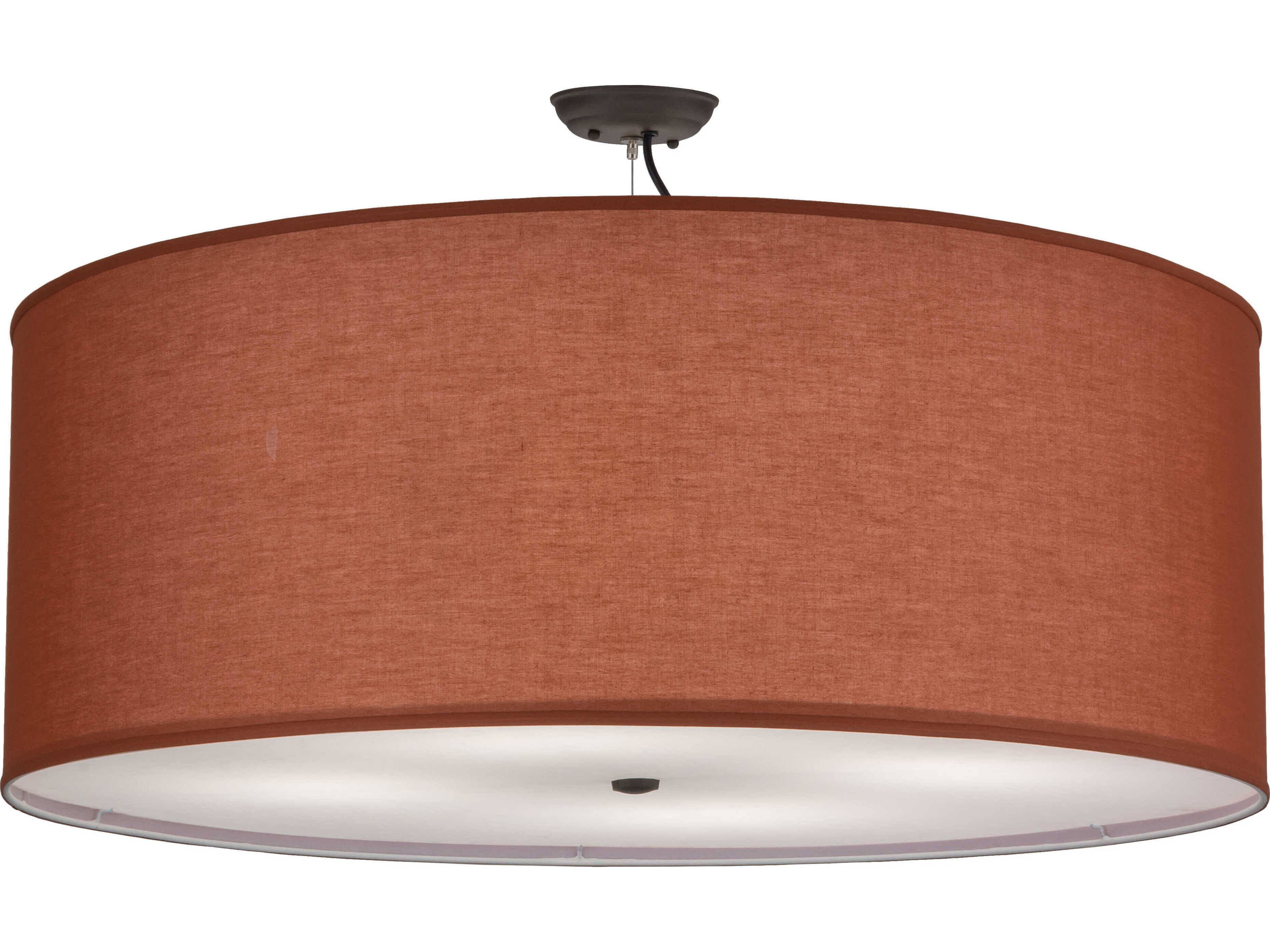 Meyda Cilindro 4-Light Oil Rubbed Bronze Drum Pendant