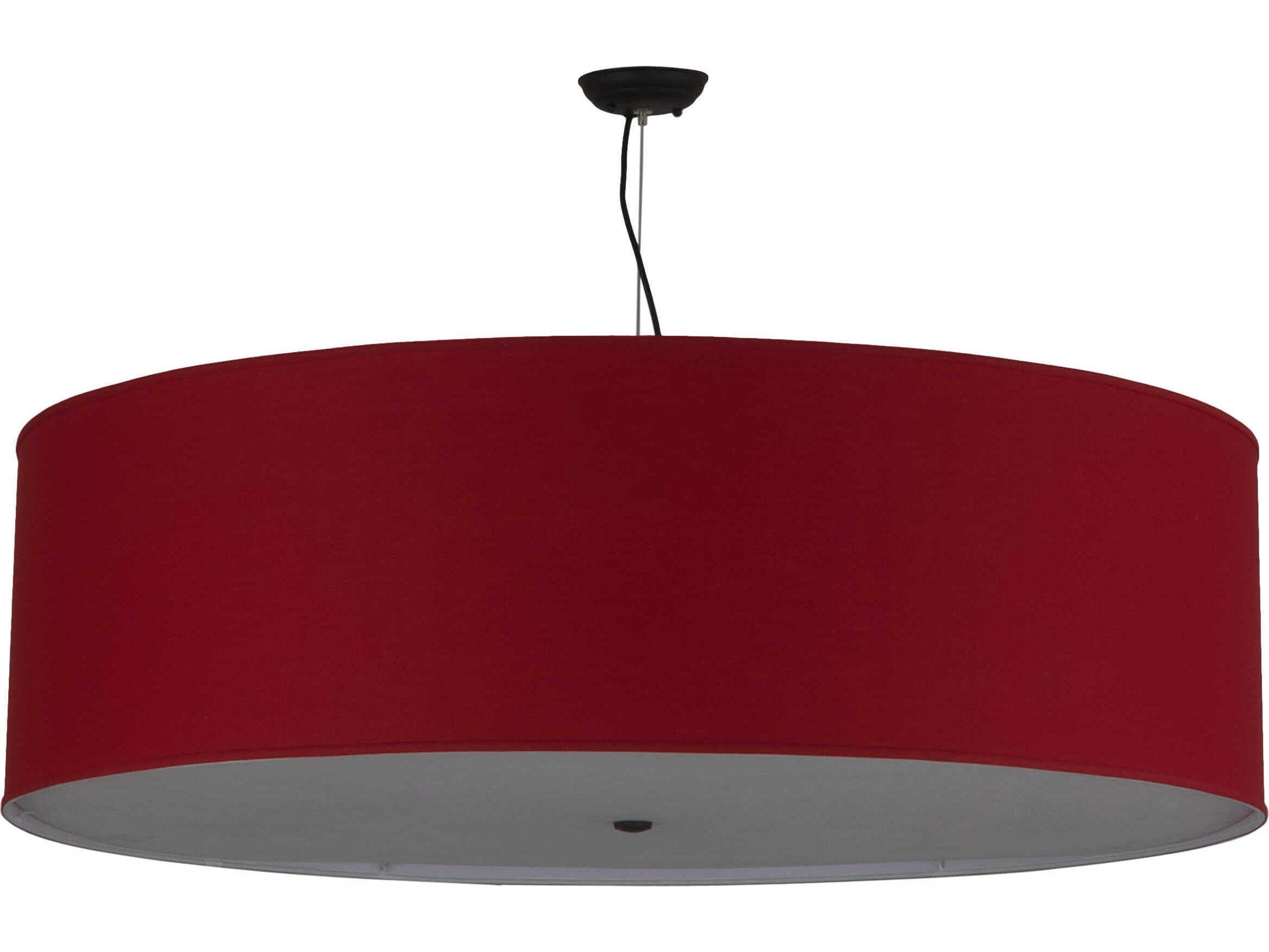 Meyda Cilindro 6-Light Steel Drum Pendant