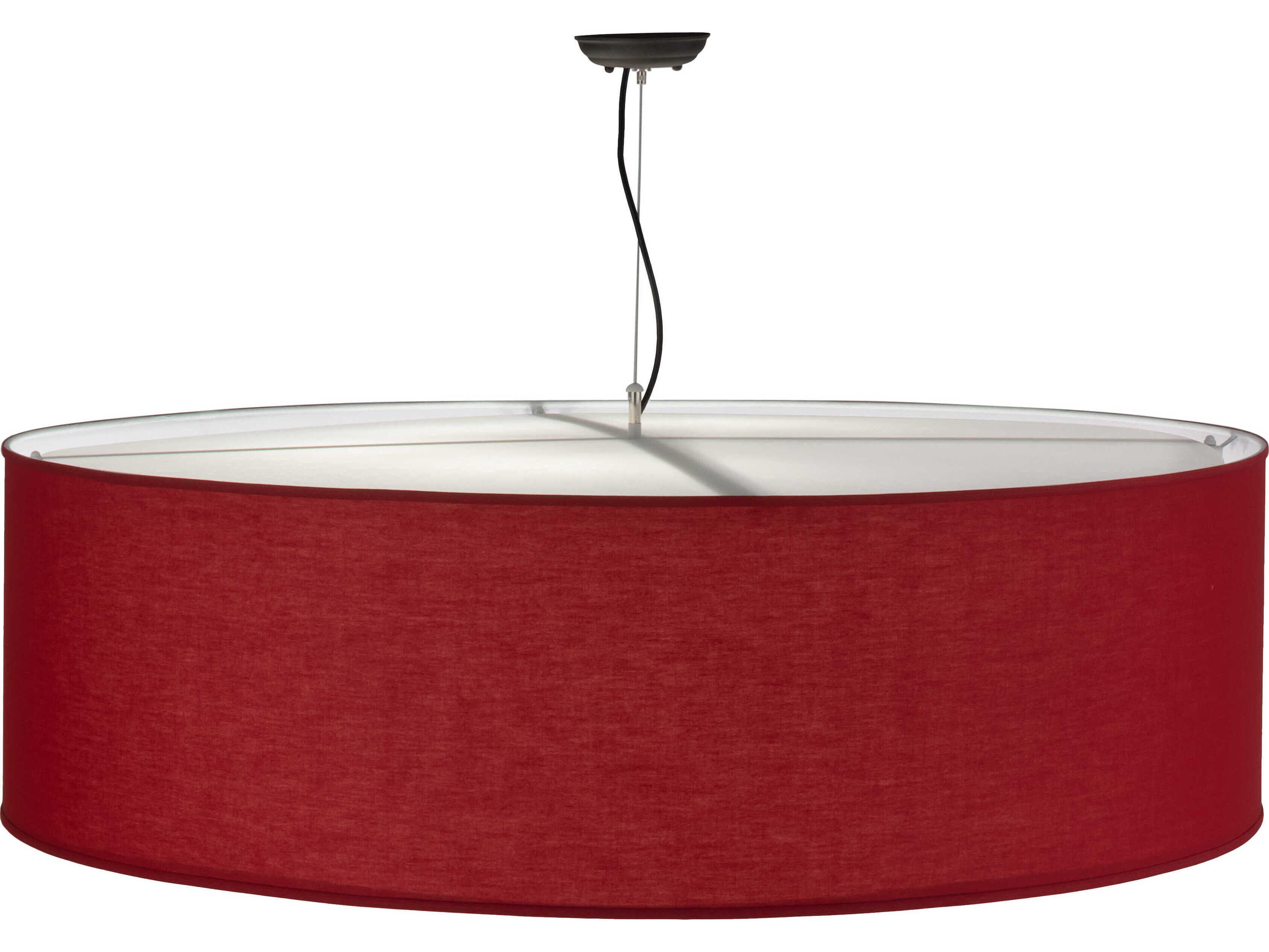 Meyda Cilindro 6-Light Steel Drum Pendant