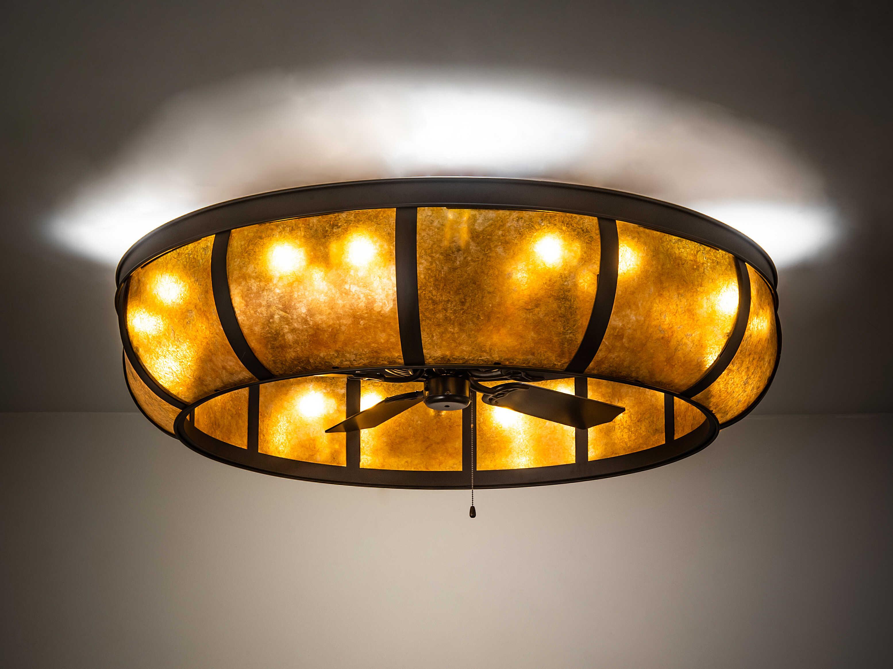 Meyda Plain Dome 55" Ceiling Fan