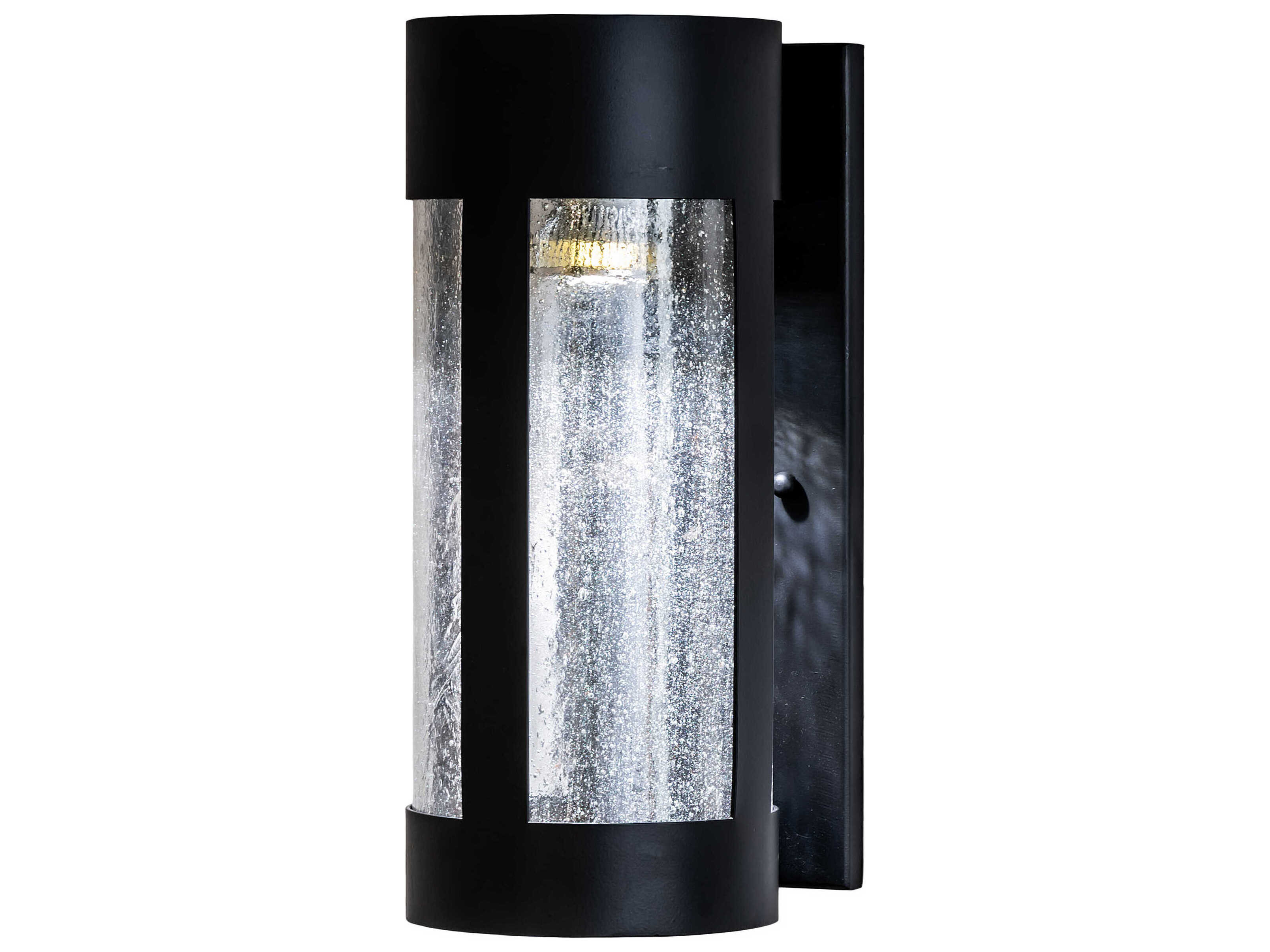 Meyda Cartier 1-Light Black Glass LED Wall Sconce