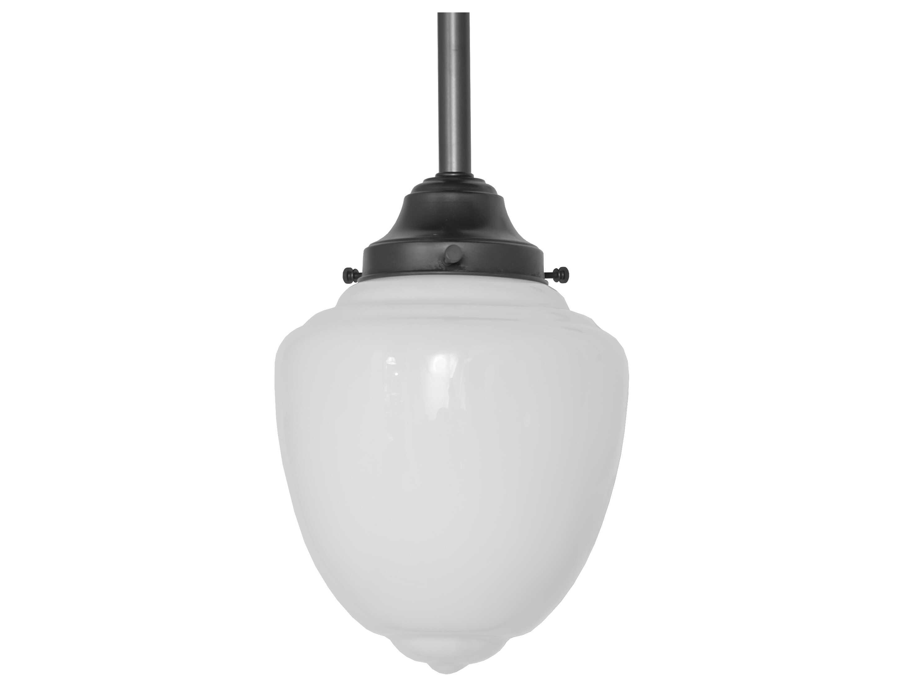 Meyda Revival Schoolhouse Craftsman Brown Mini Pendant