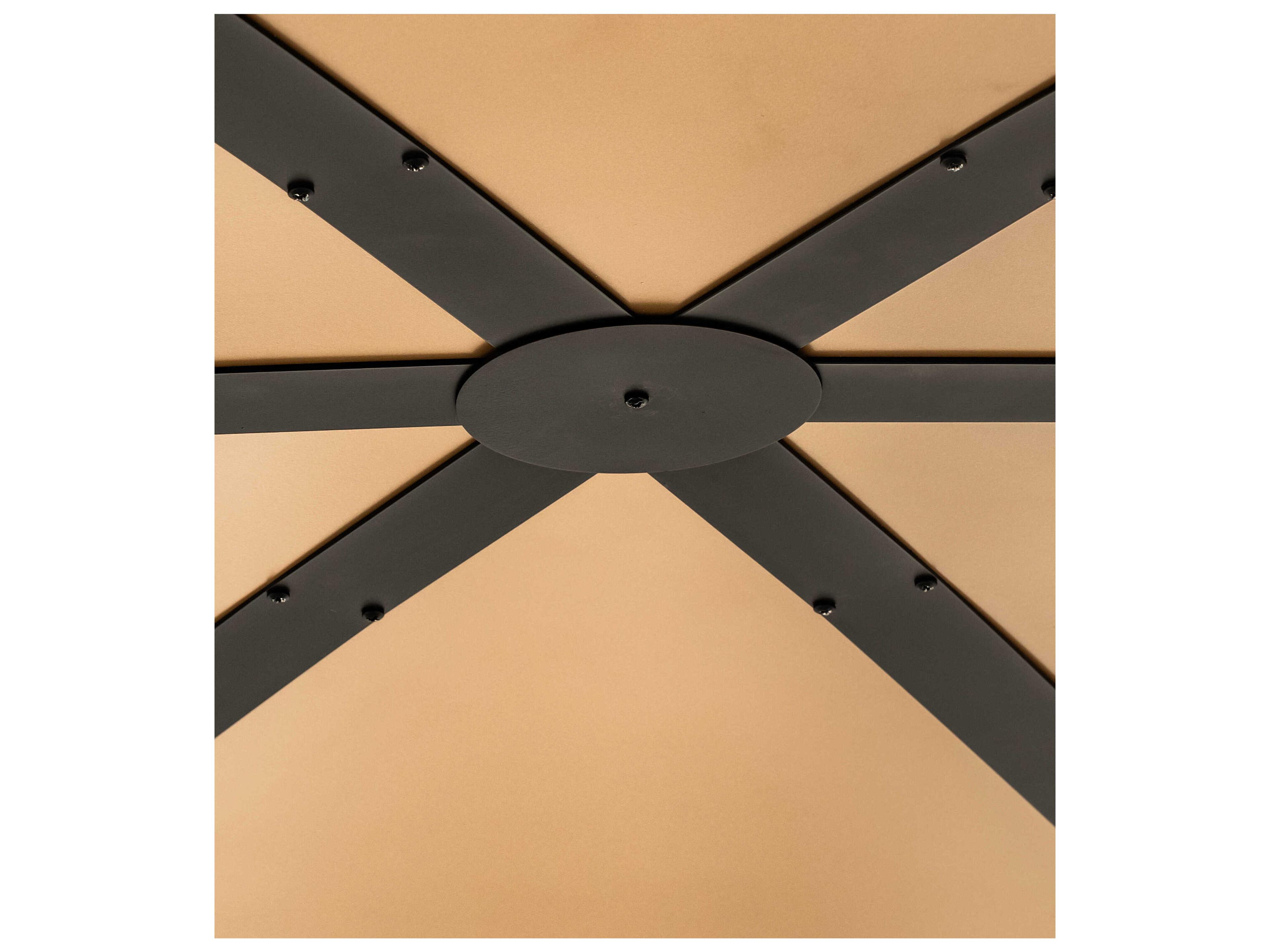 Meyda Gravity Black LED Round Pendant