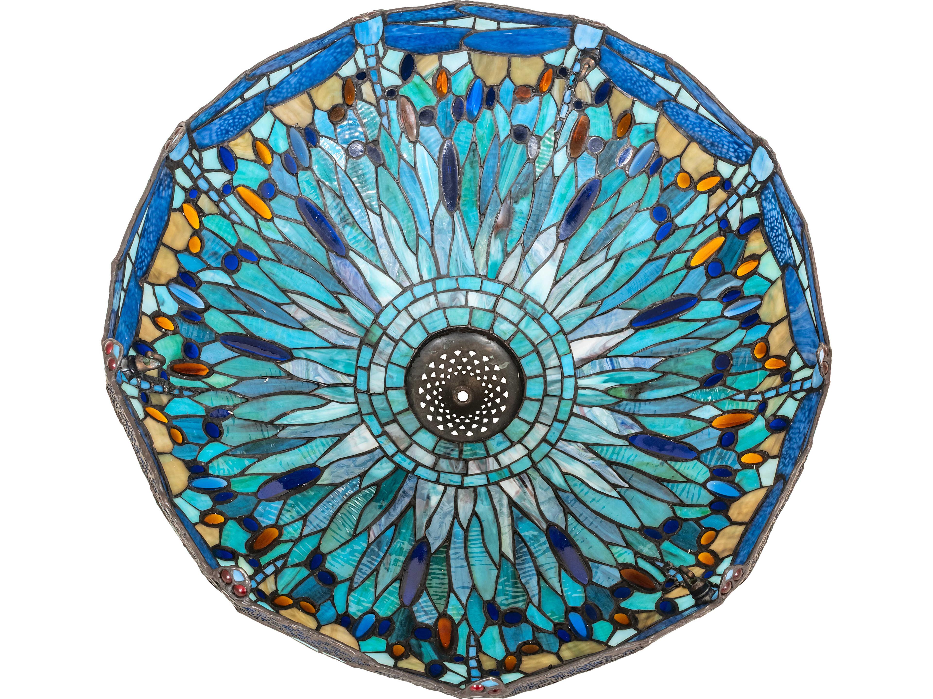 Meyda Tiffany Hanginghead Dragonfly Stained Glass