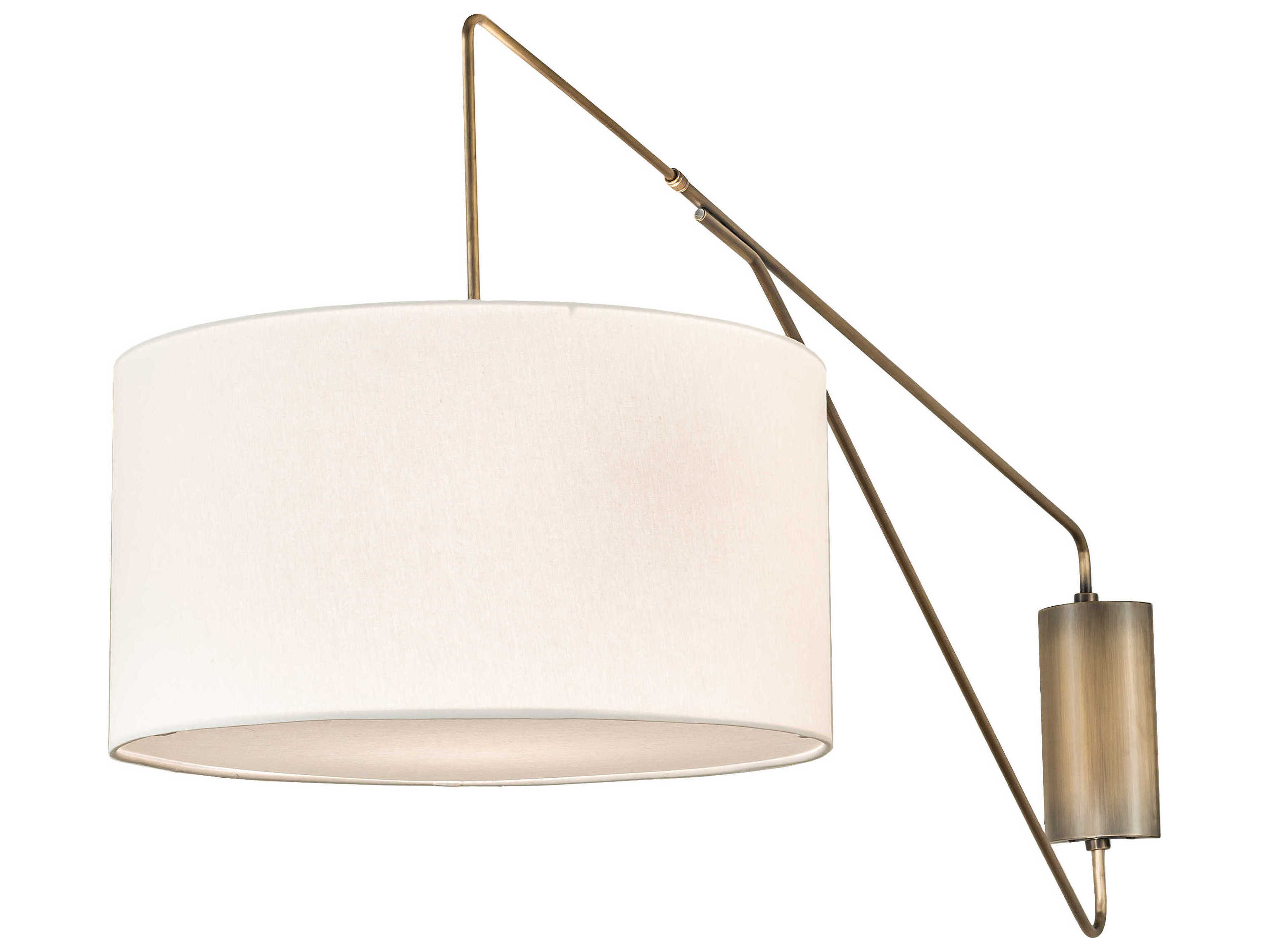 Meyda Cilindro Textrene 1 - Light Swing Arm