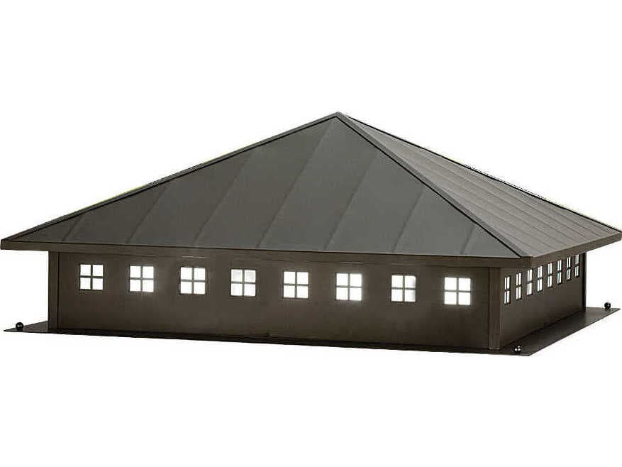 Meyda 4 - Light Outdoor Post Light