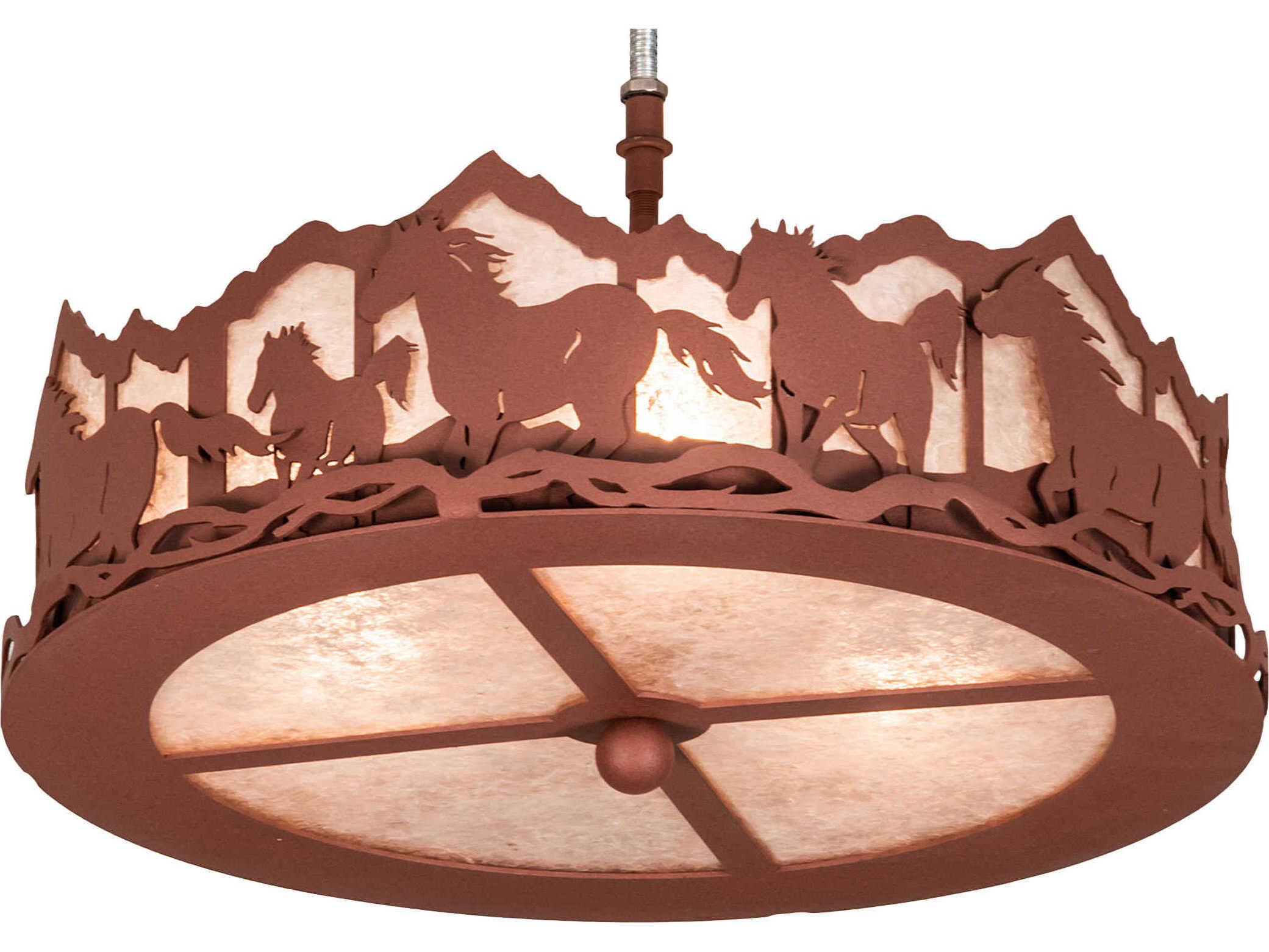 Meyda Running Horses Fan Accessories