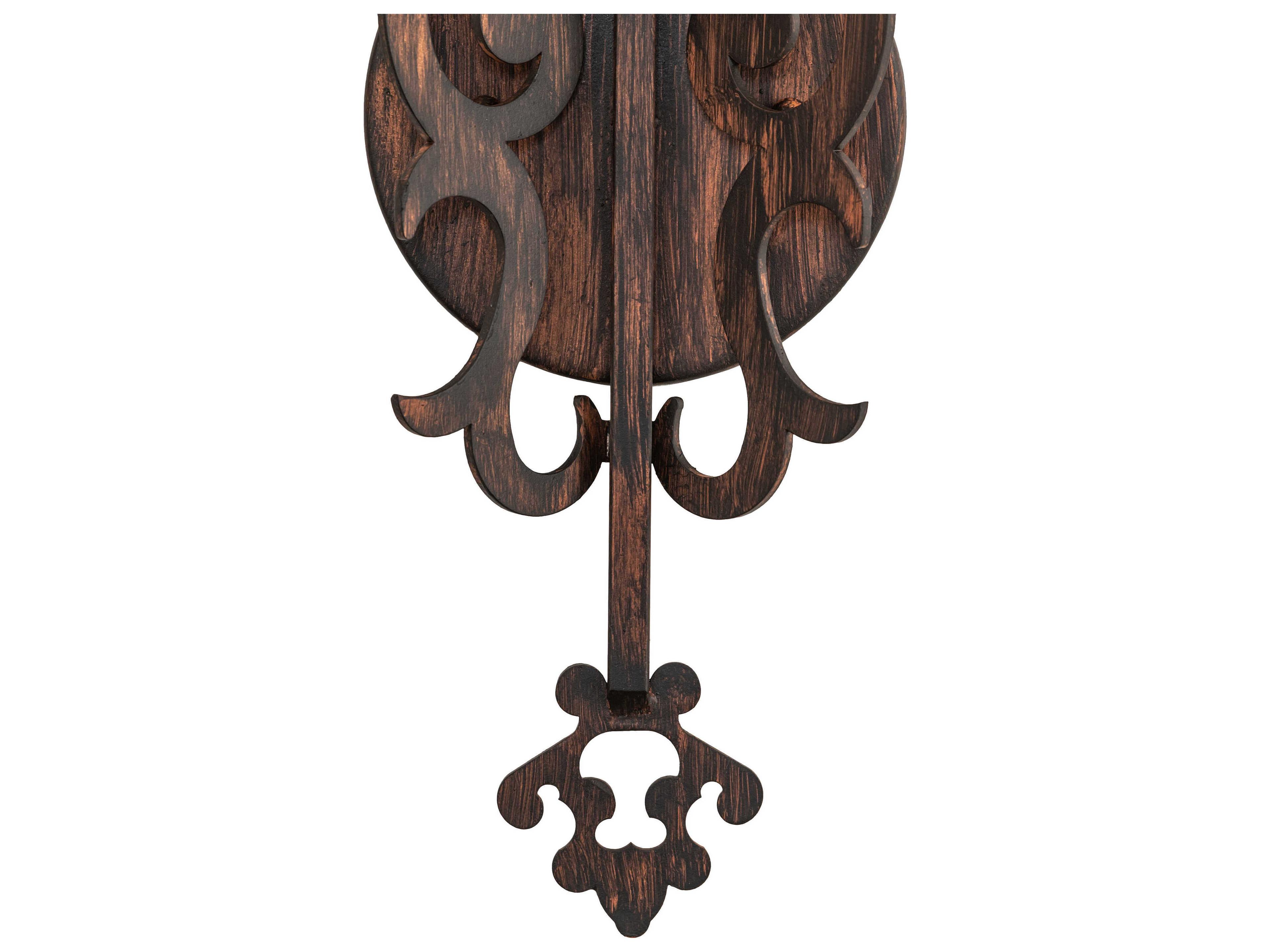 Meyda Aneila 2-Light Bronze Wall Sconce