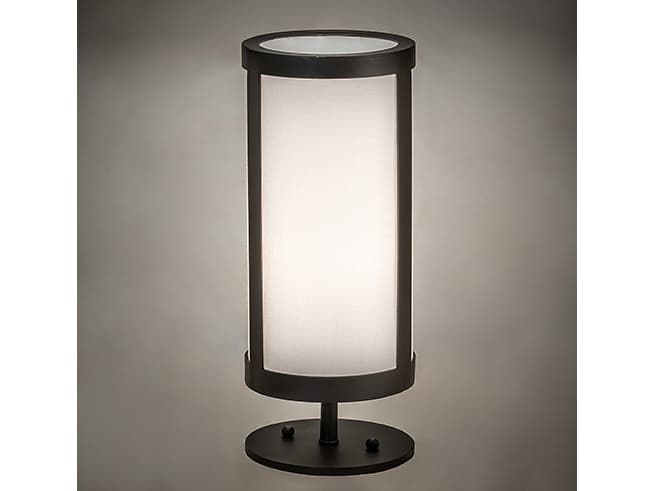 Meyda Cartier Wrought Iron Black Table Lamp