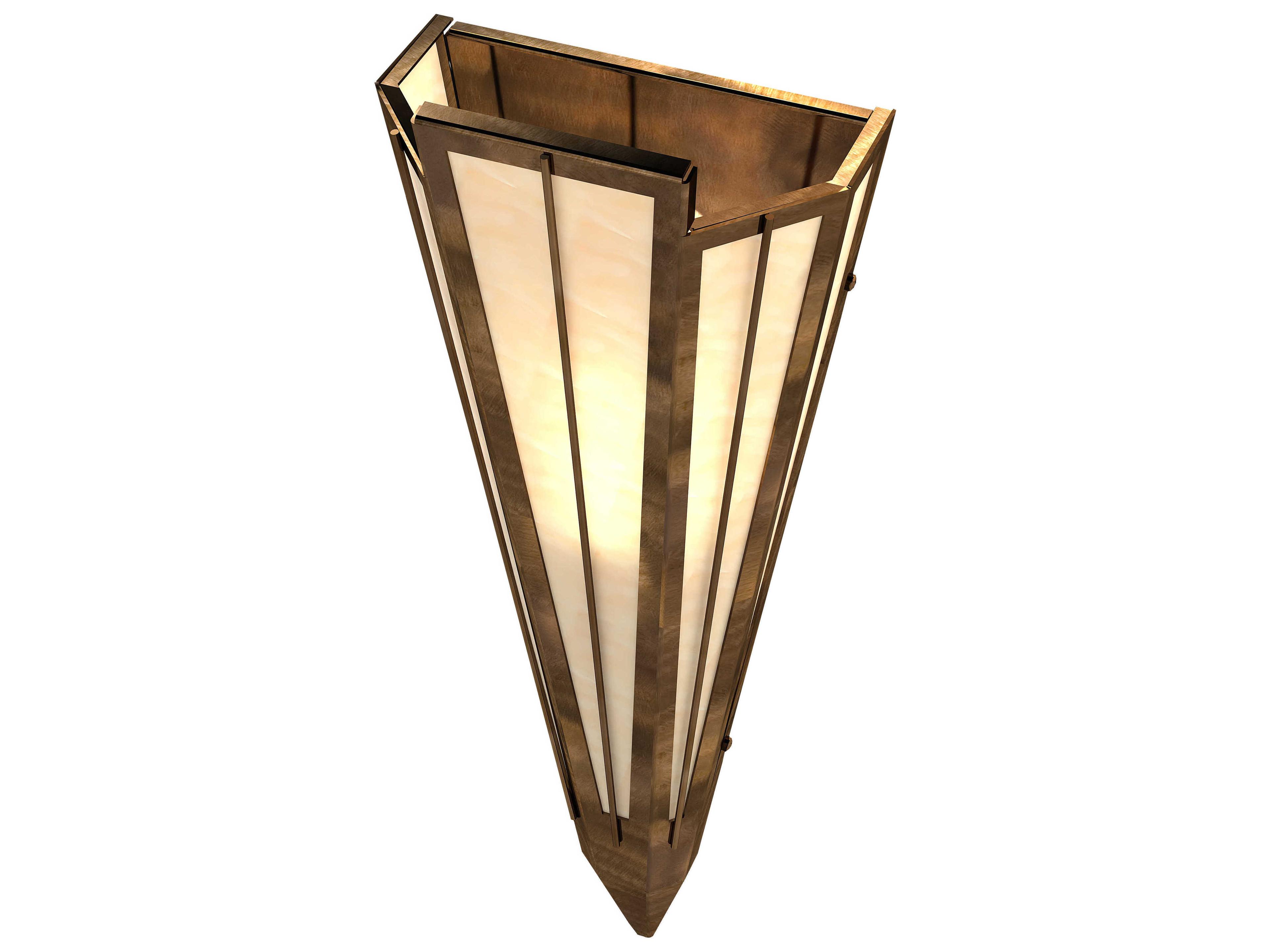 Meyda Brum 1-Light Antique Copper Wall Sconce