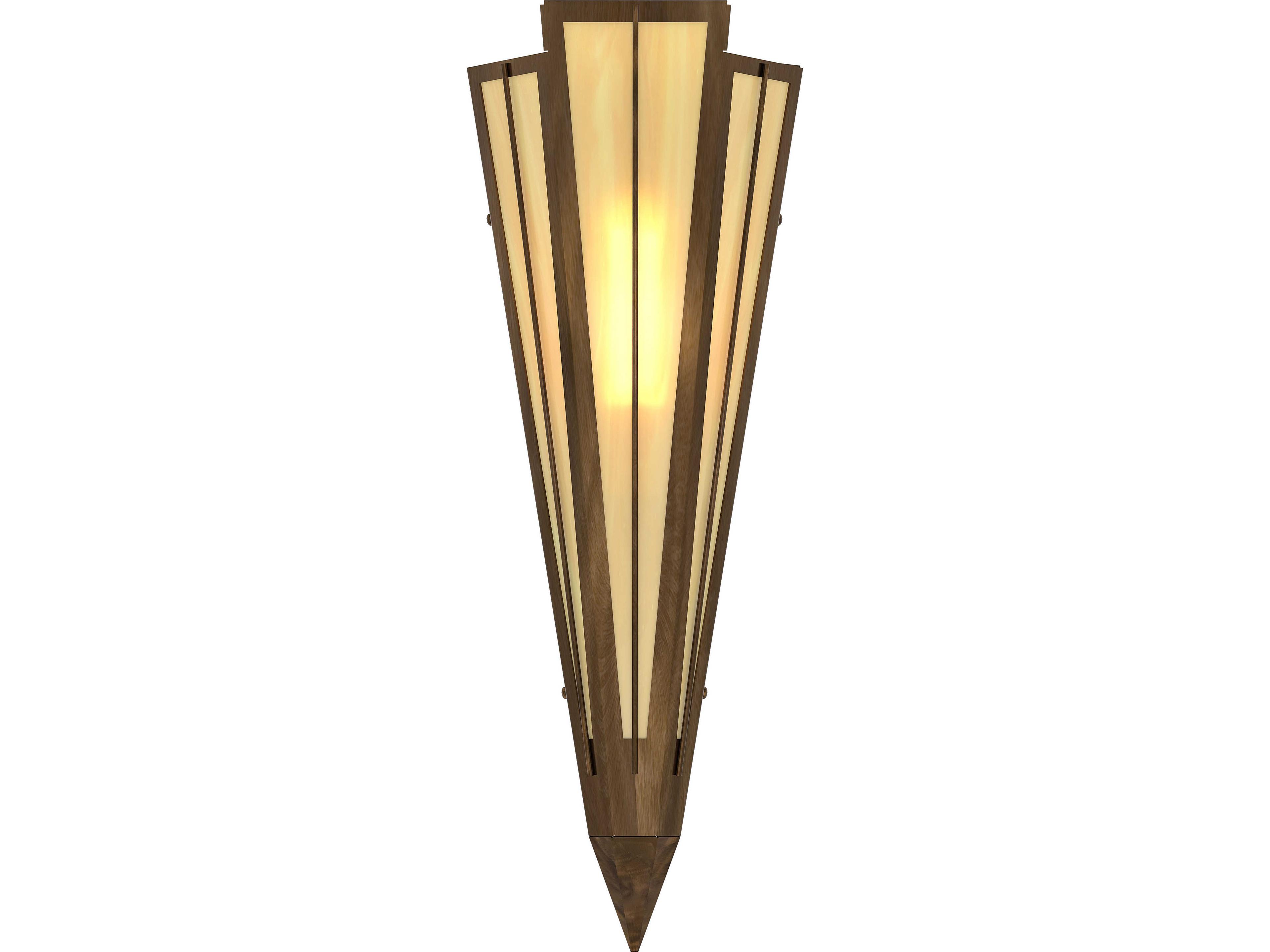 Meyda Brum 1-Light Botticino Idalight Yellow Wall Sconce