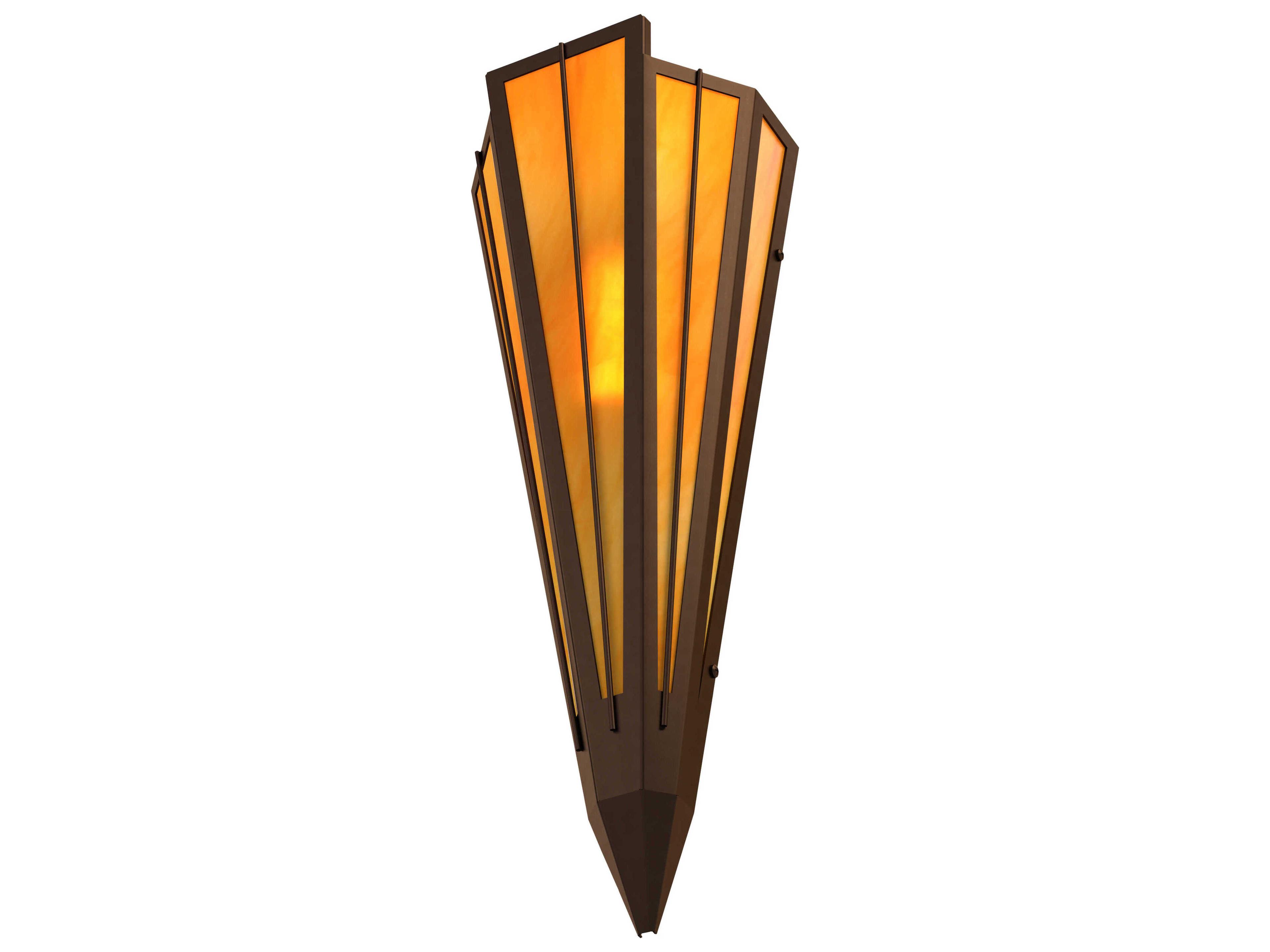 Meyda Brum 1-Light Timeless Bronze Wall Sconce