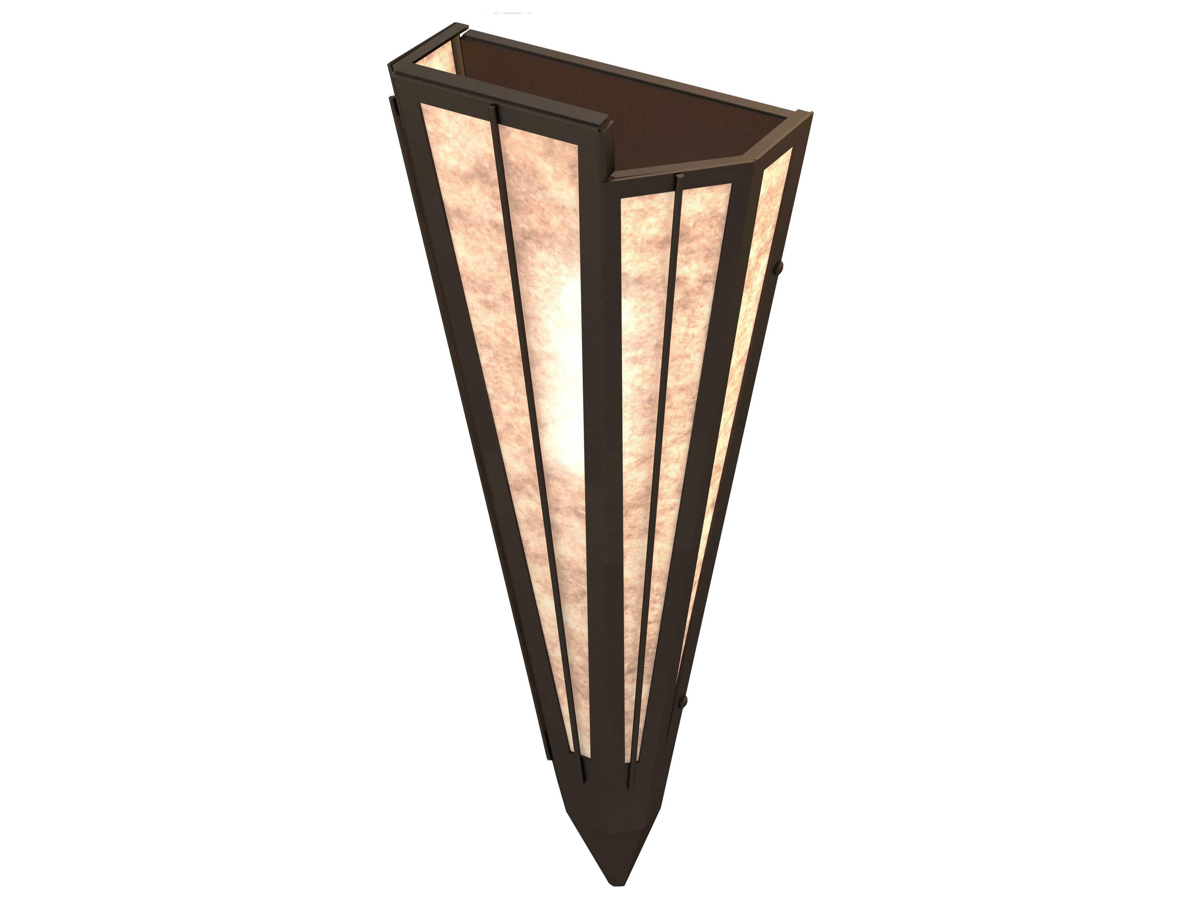 Meyda Brum 1-Light Oil Rubbed Bronze Wall Sconce