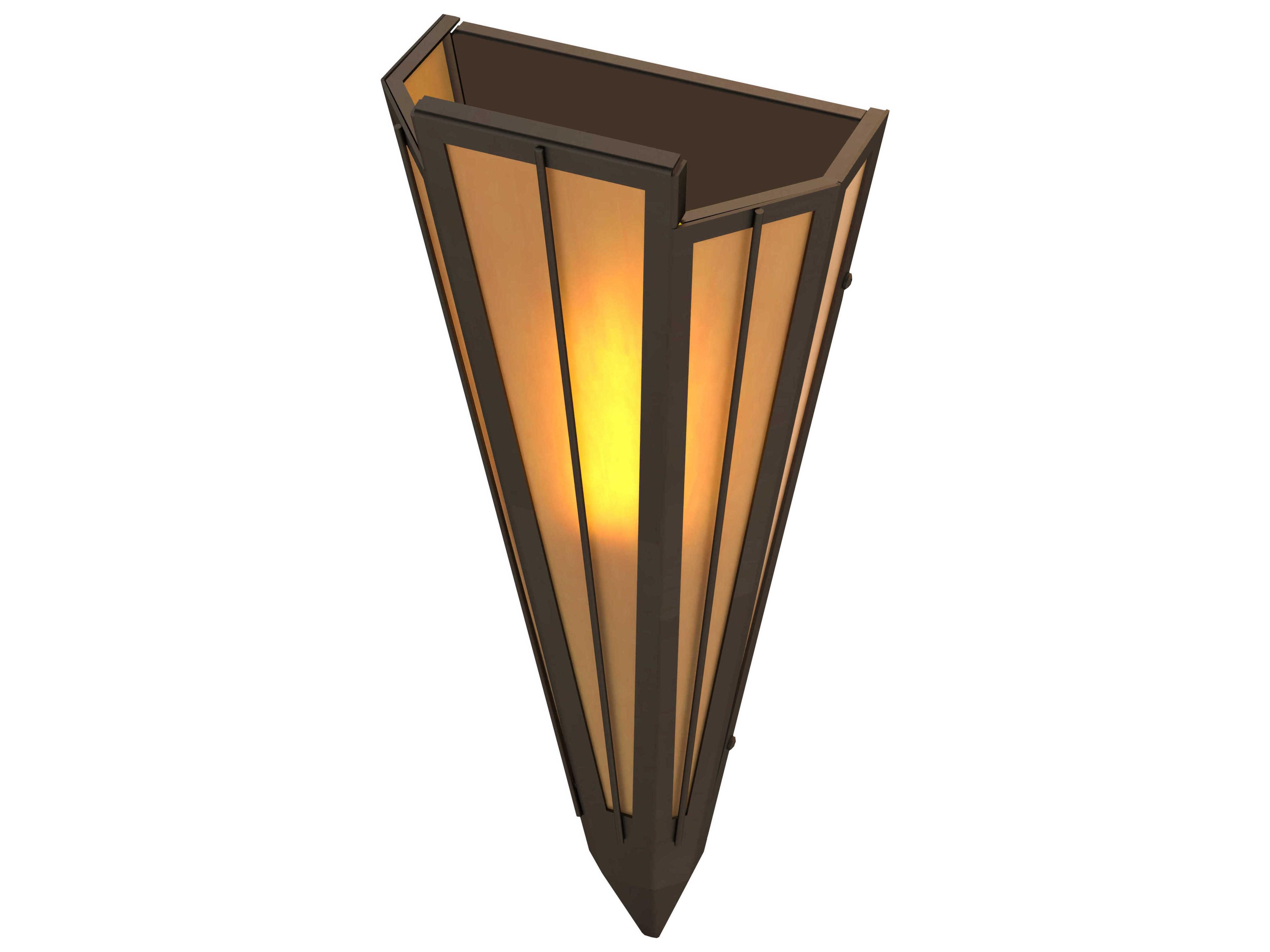 Meyda Brum 1-Light Oil Rubbed Bronze Wall Sconce