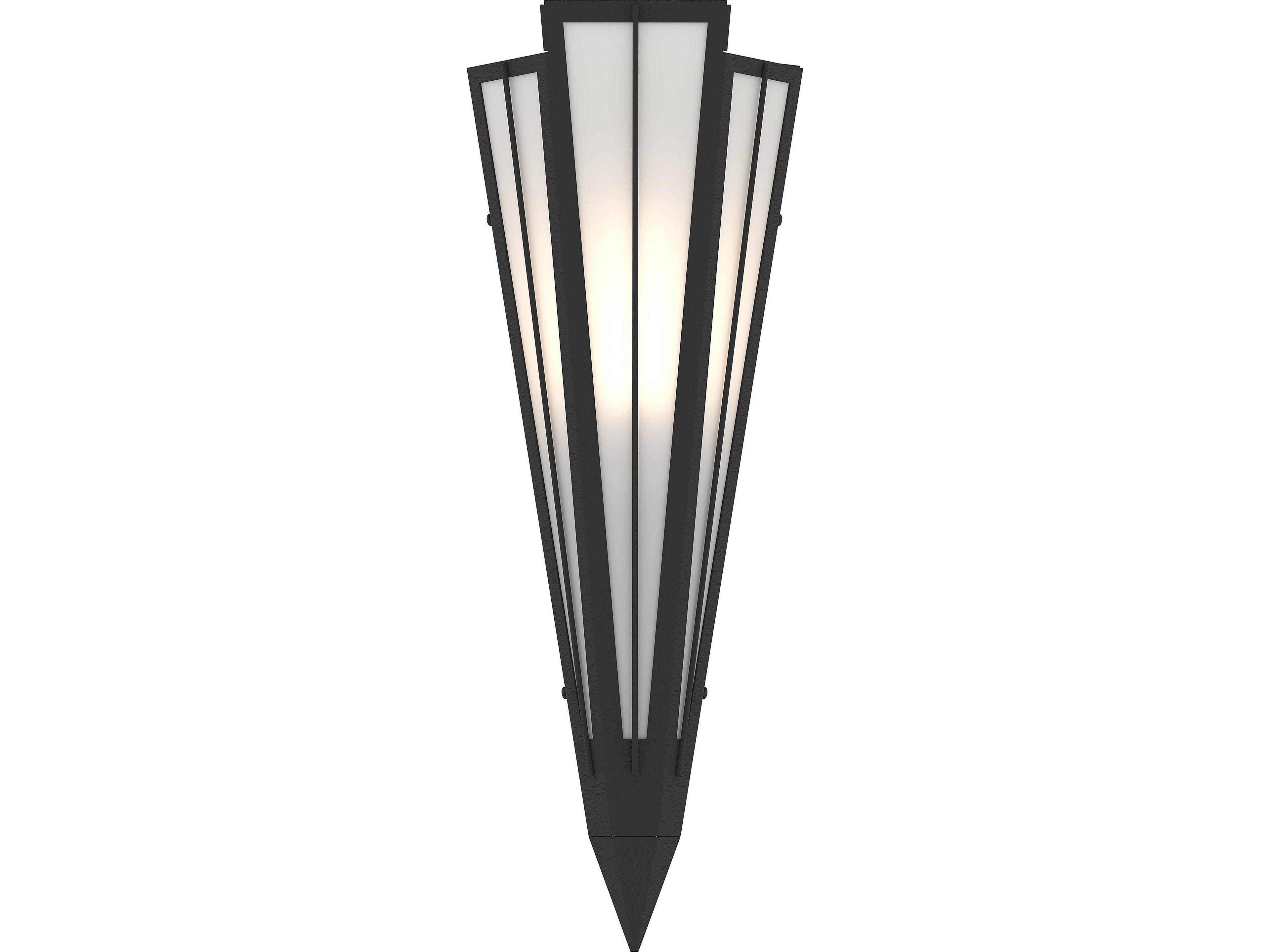 Meyda Brum 1-Light Contrail Mist Idalight Gray Wall Sconce