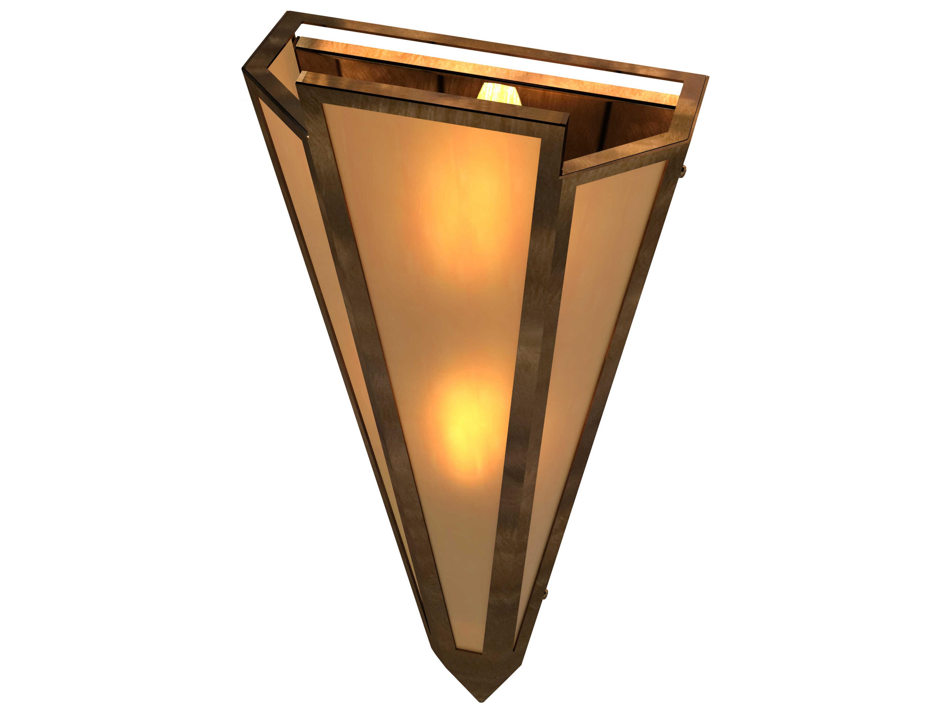 Meyda Brum 2-Light Antique Copper Wall Sconce