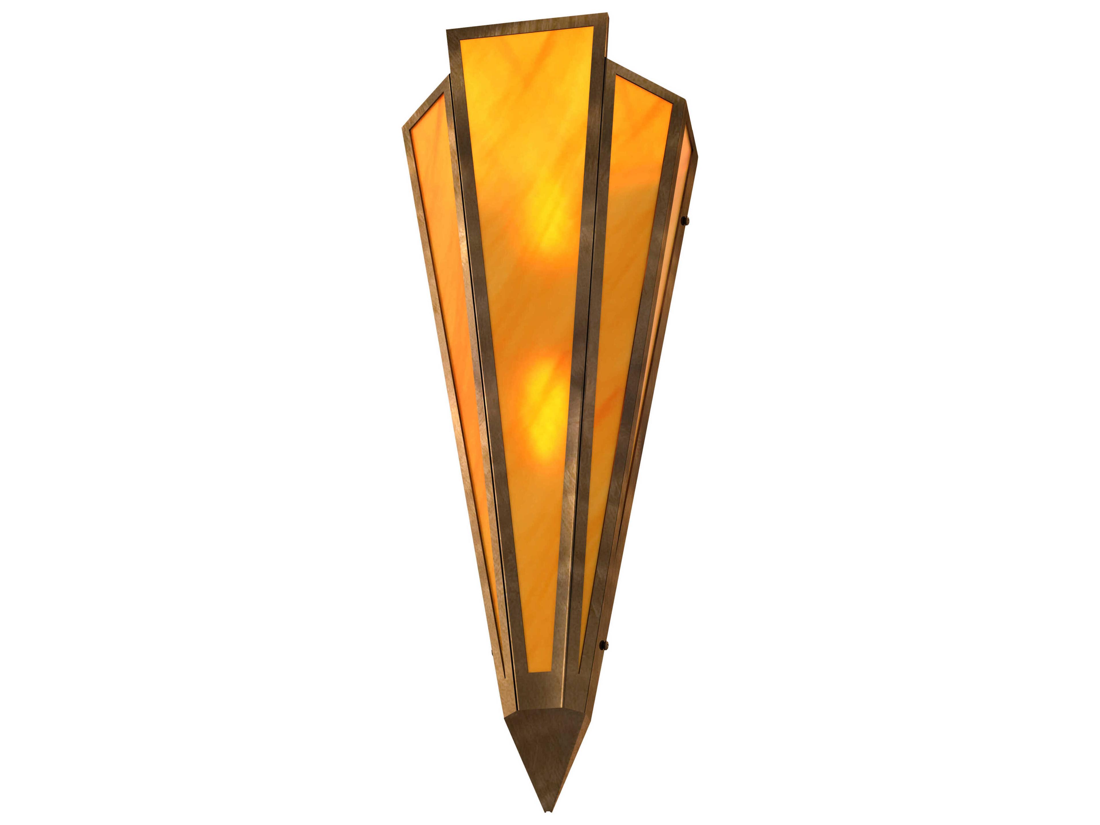 Meyda Brum 2-Light Antique Copper Wall Sconce