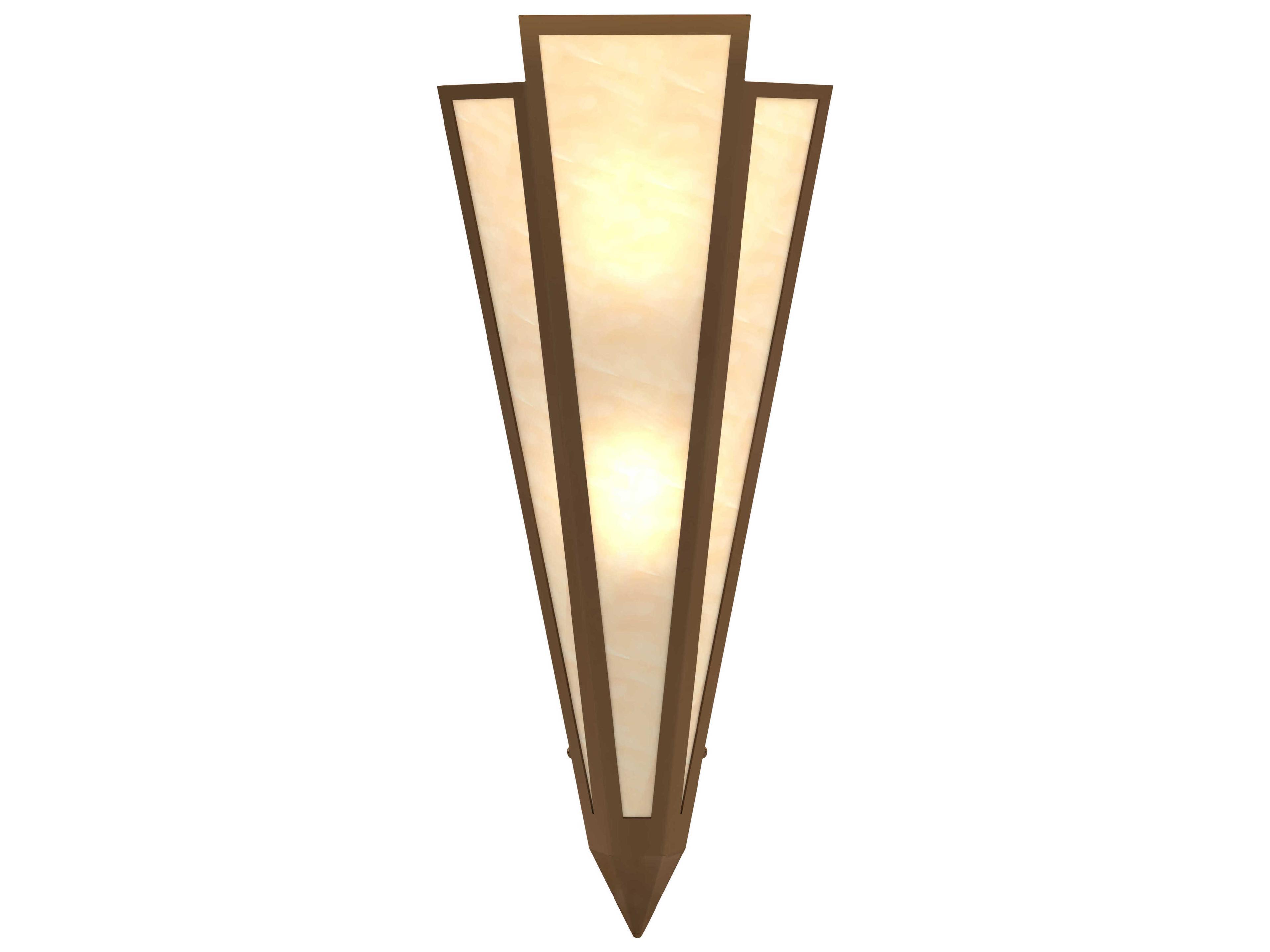 Meyda Brum 2-Light Antique Copper Wall Sconce