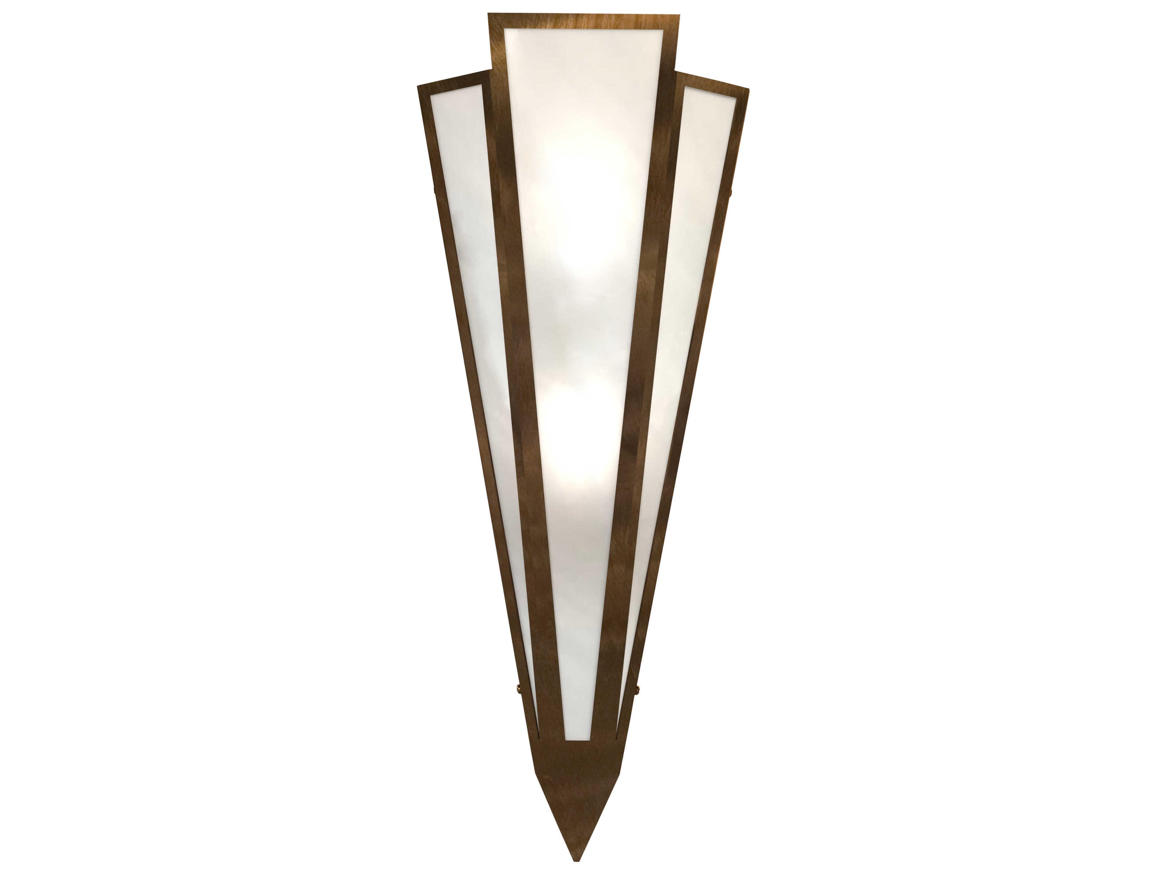 Meyda Brum 2-Light Antique Copper Wall Sconce