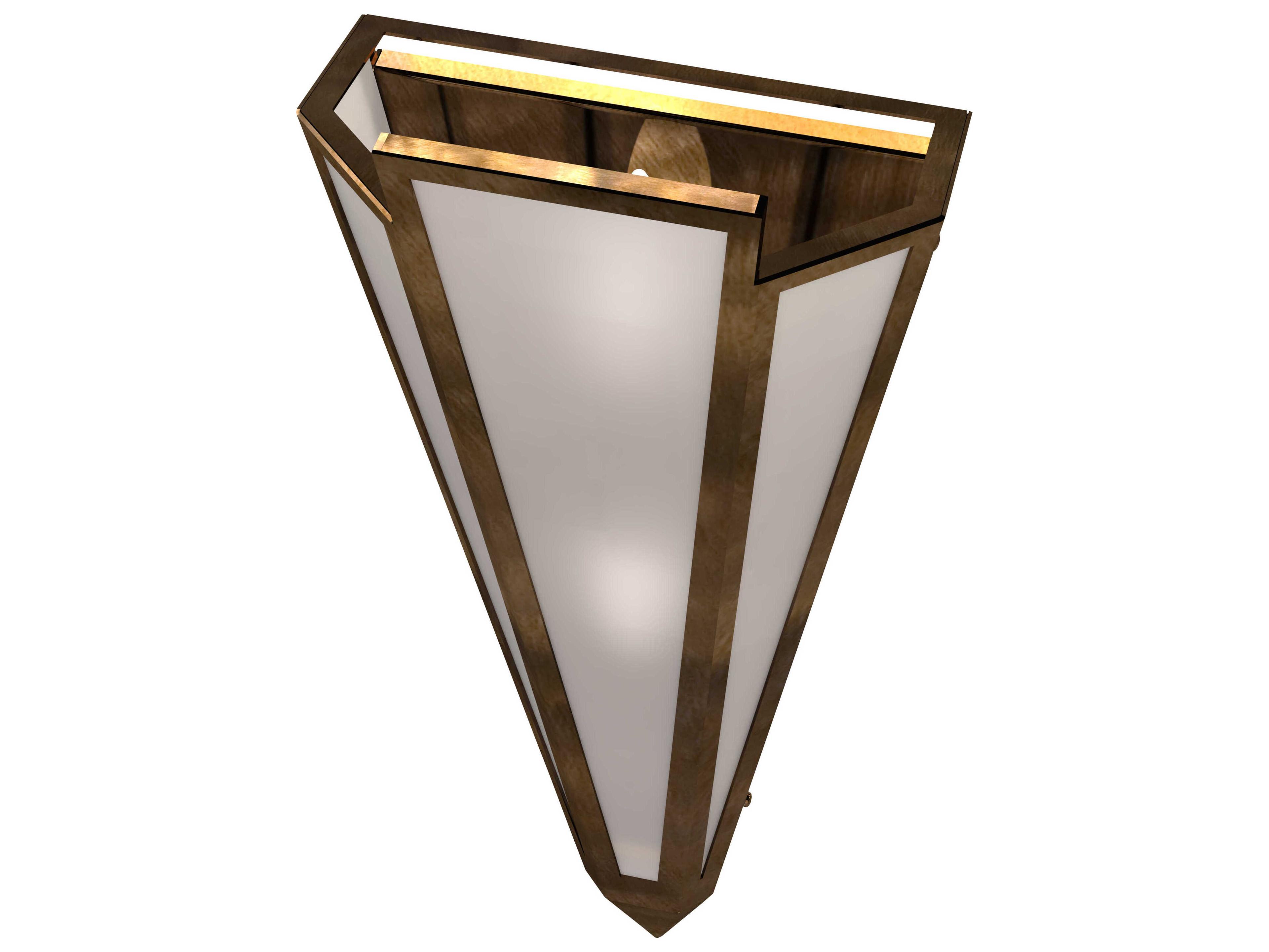 Meyda Brum 2-Light Antique Copper Wall Sconce