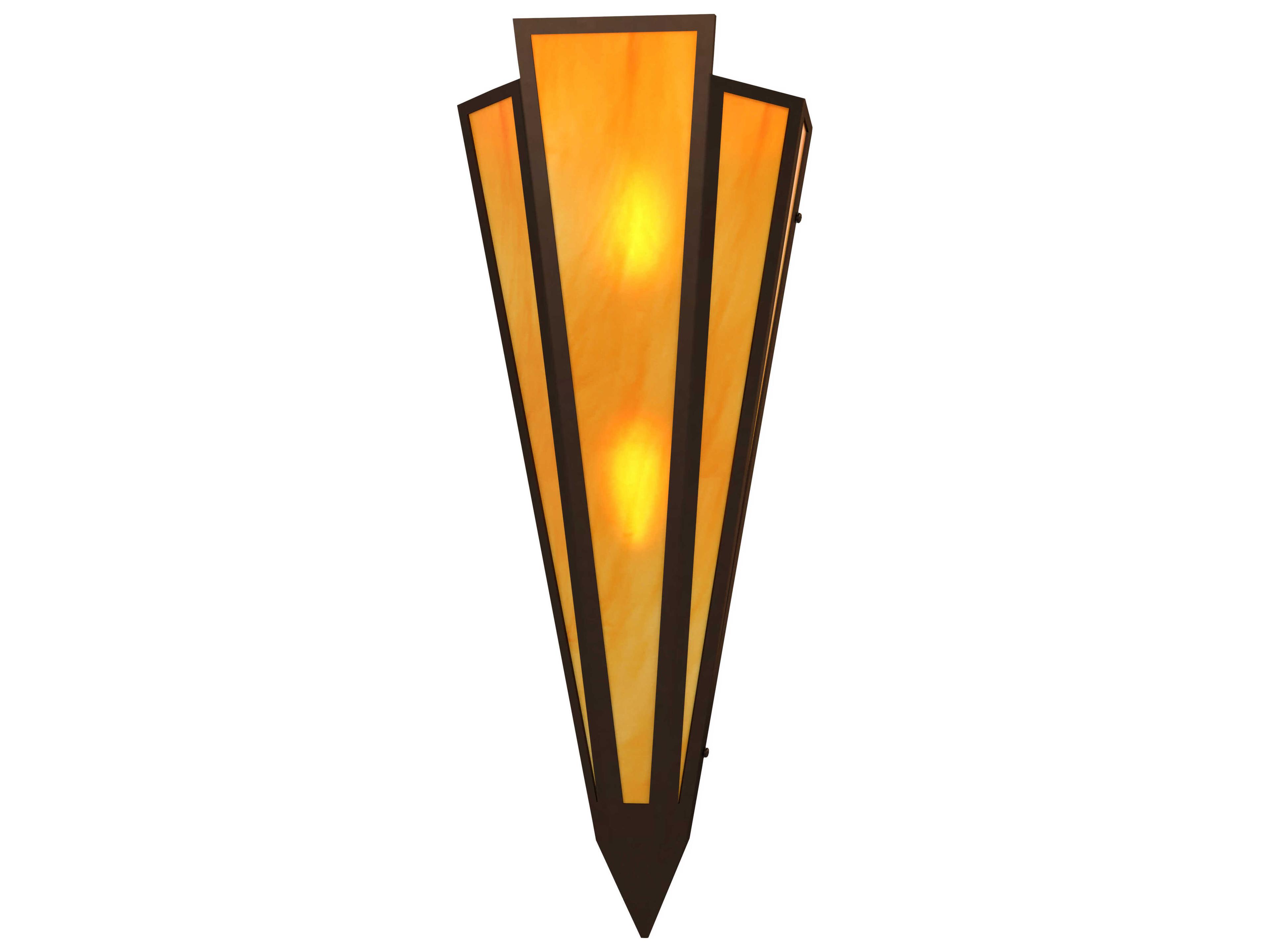 Meyda Brum 2-Light Timeless Bronze Wall Sconce