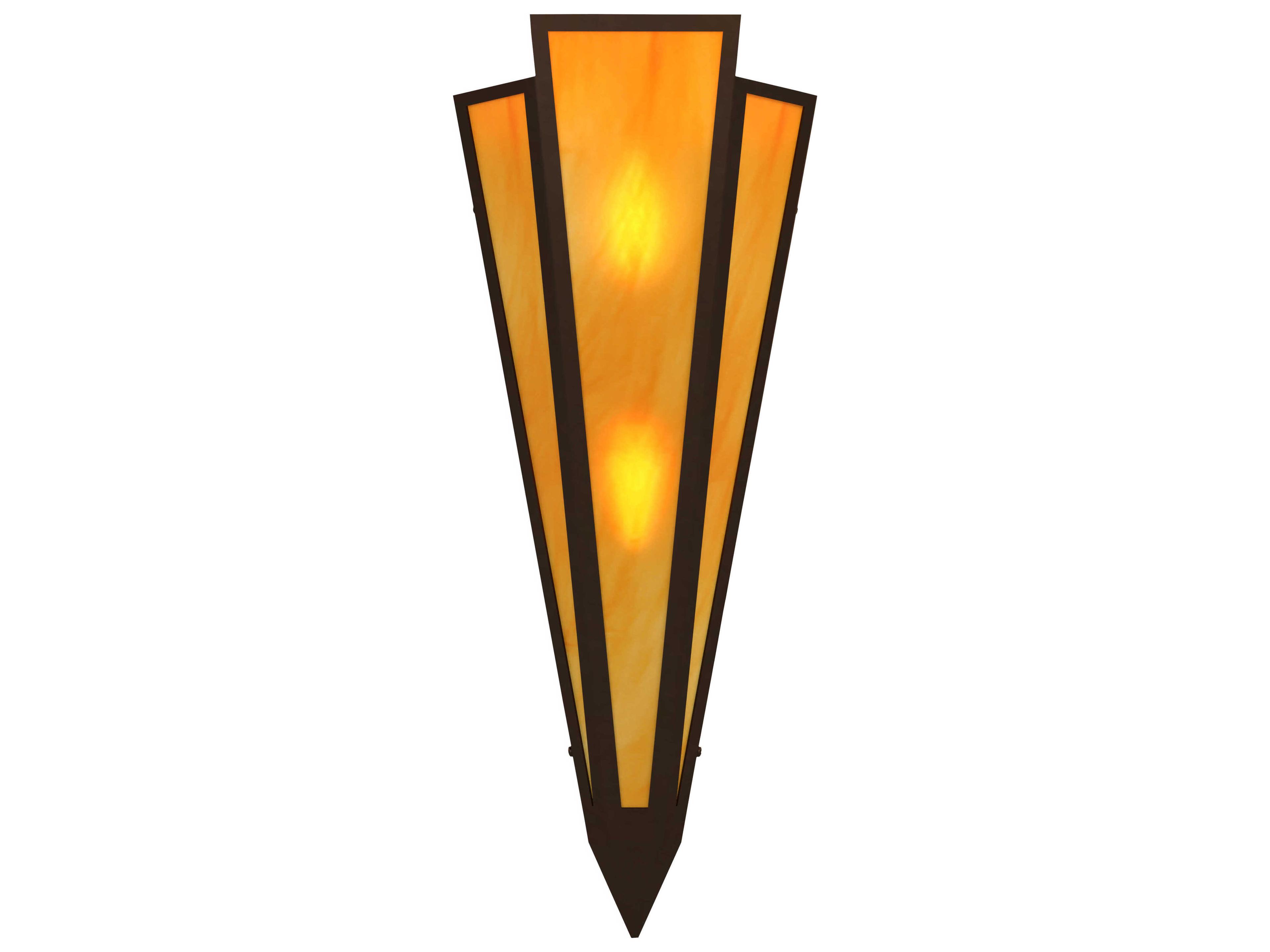 Meyda Brum 2-Light Timeless Bronze Wall Sconce