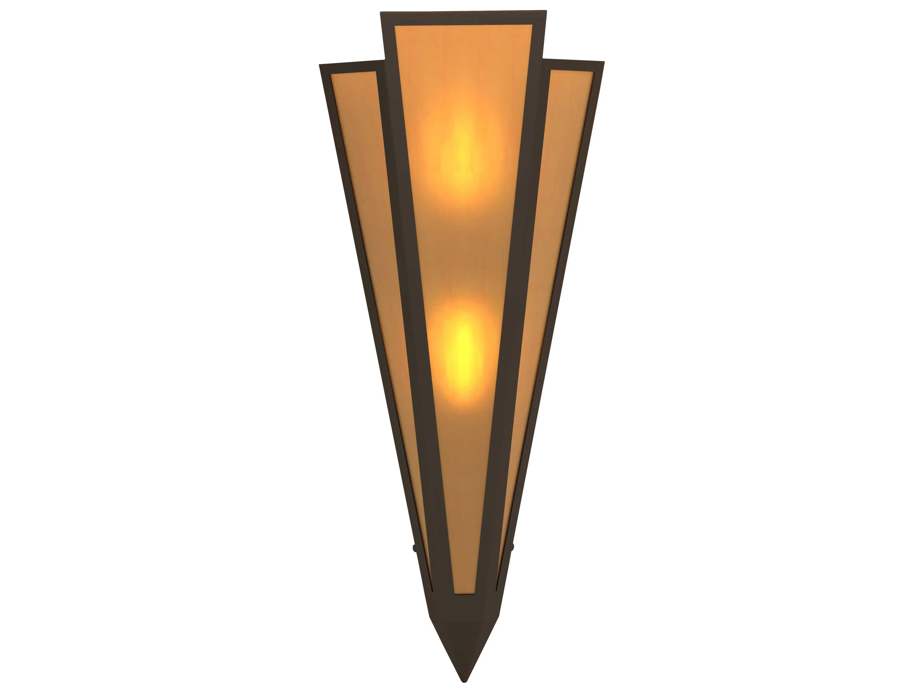 Meyda Brum 2-Light Oil Rubbed Bronze Wall Sconce