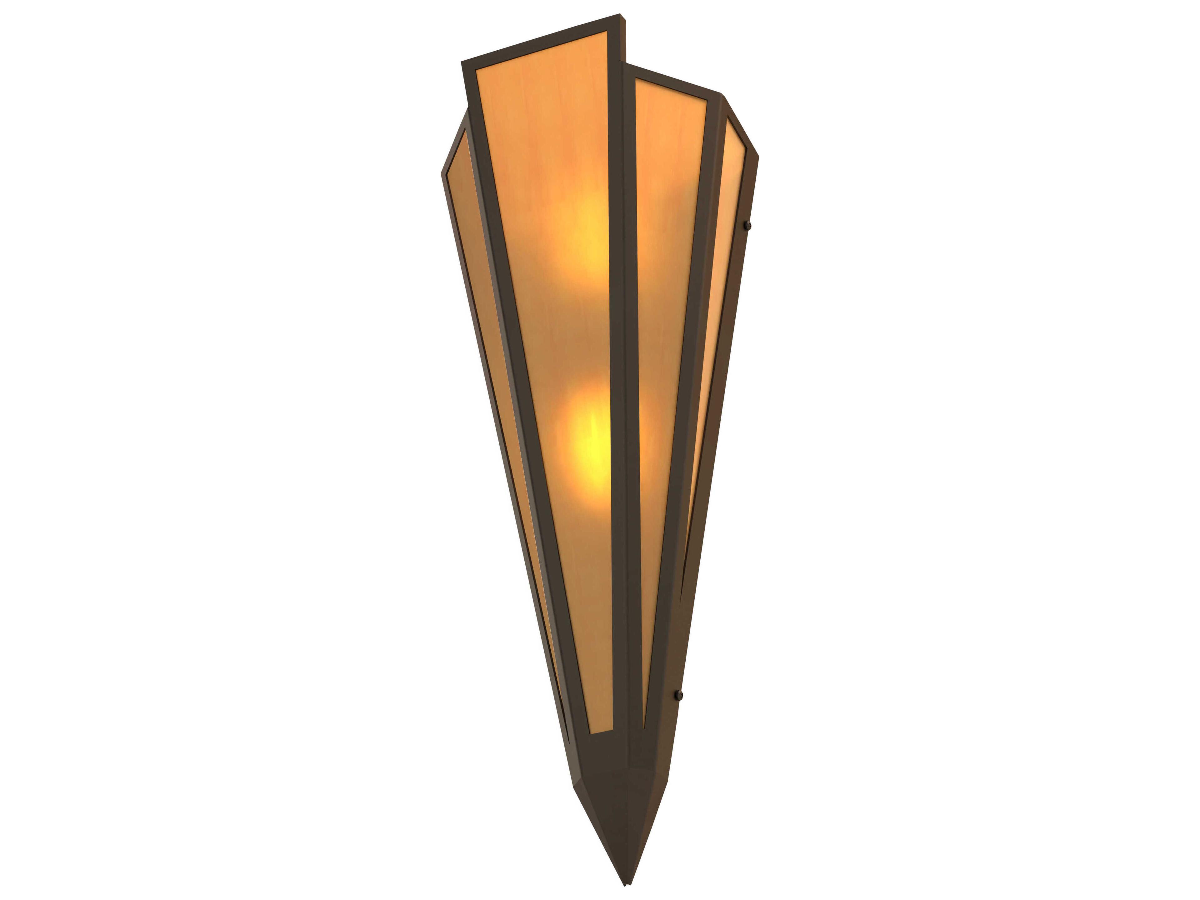 Meyda Brum 2-Light Oil Rubbed Bronze Wall Sconce