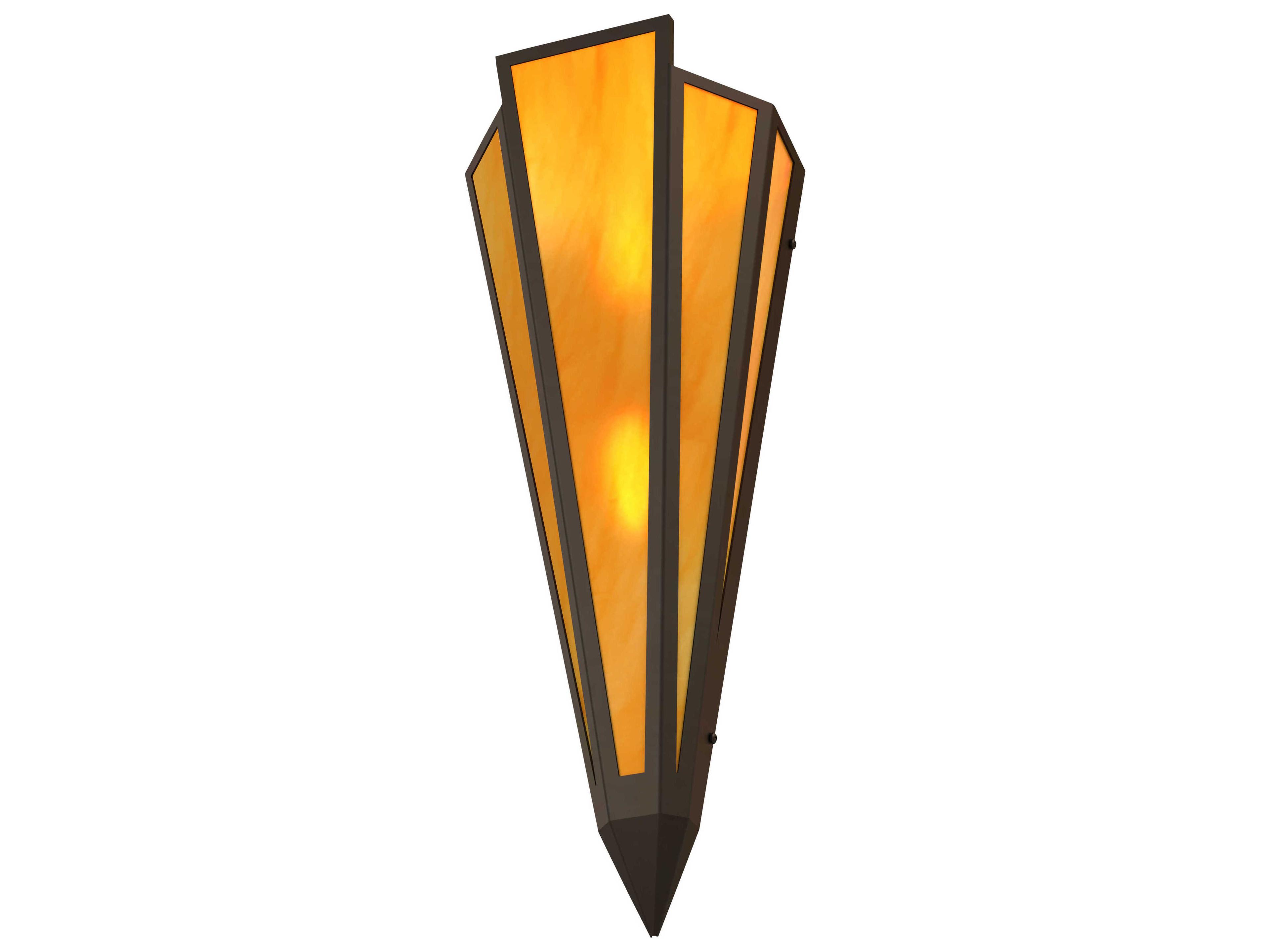 Meyda Brum 2-Light Oil Rubbed Bronze Wall Sconce