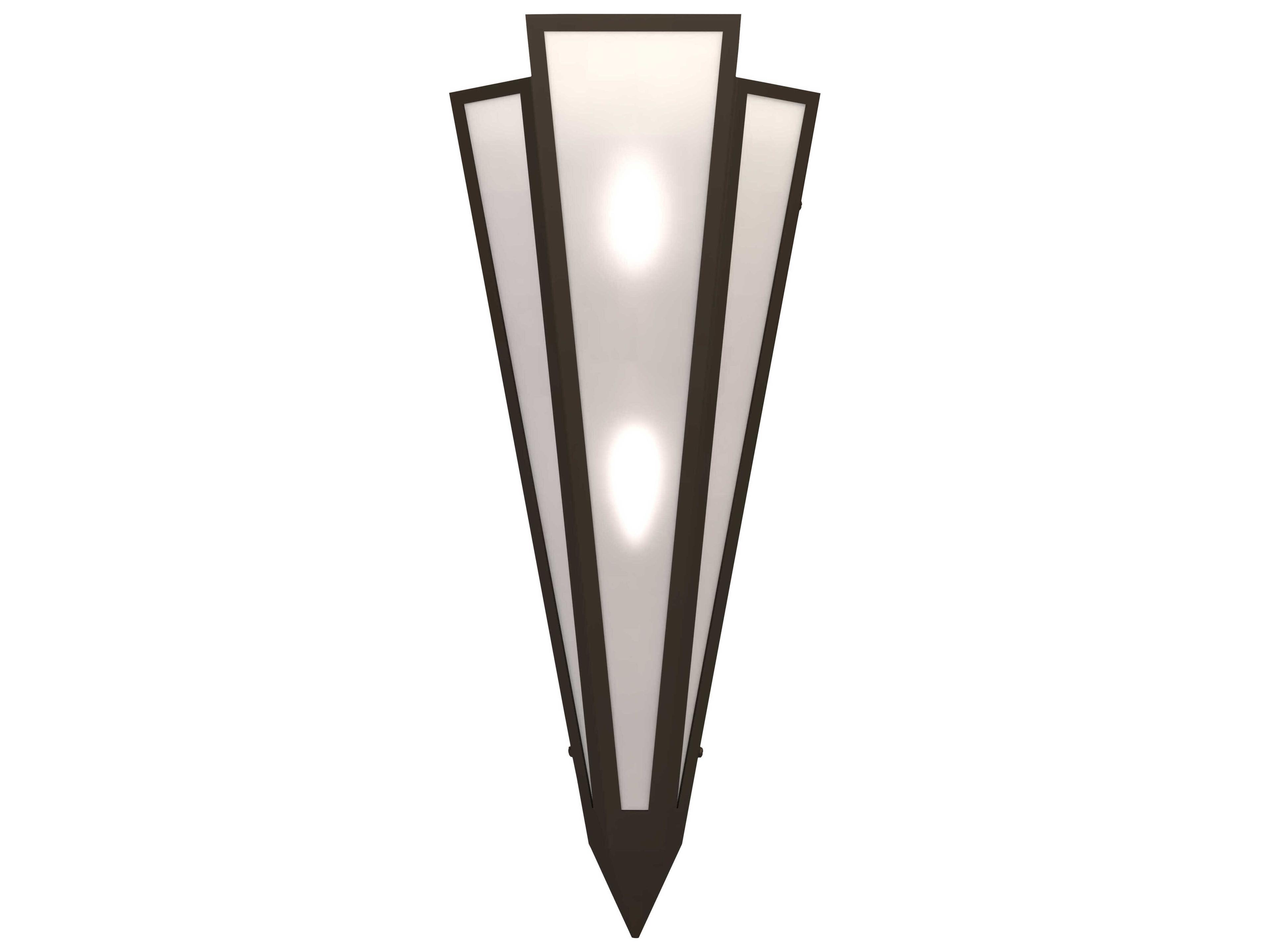 Meyda Brum 2-Light Oil Rubbed Bronze Wall Sconce