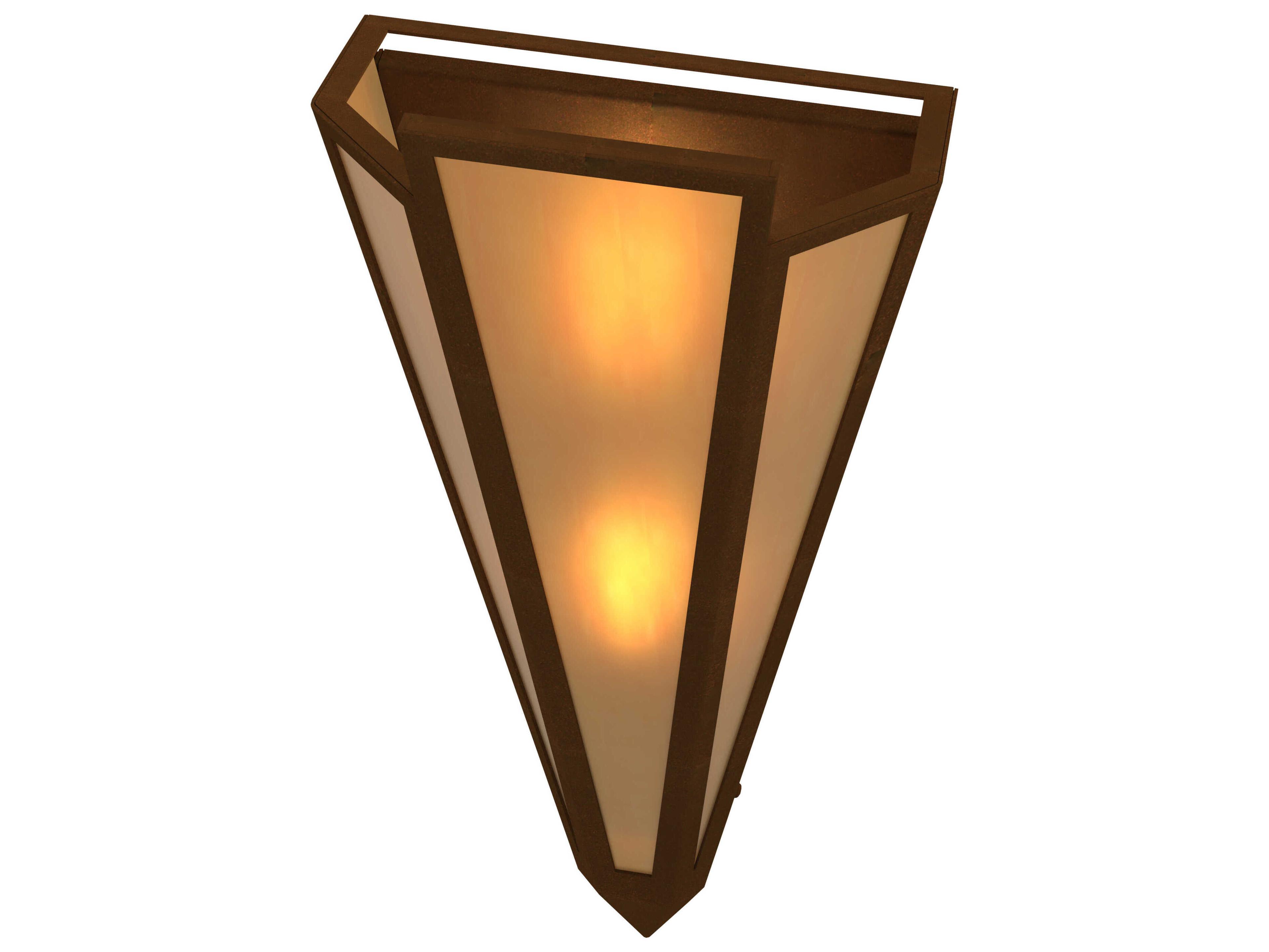 Meyda Brum 2-Light Cafe Noir Brown Wall Sconce